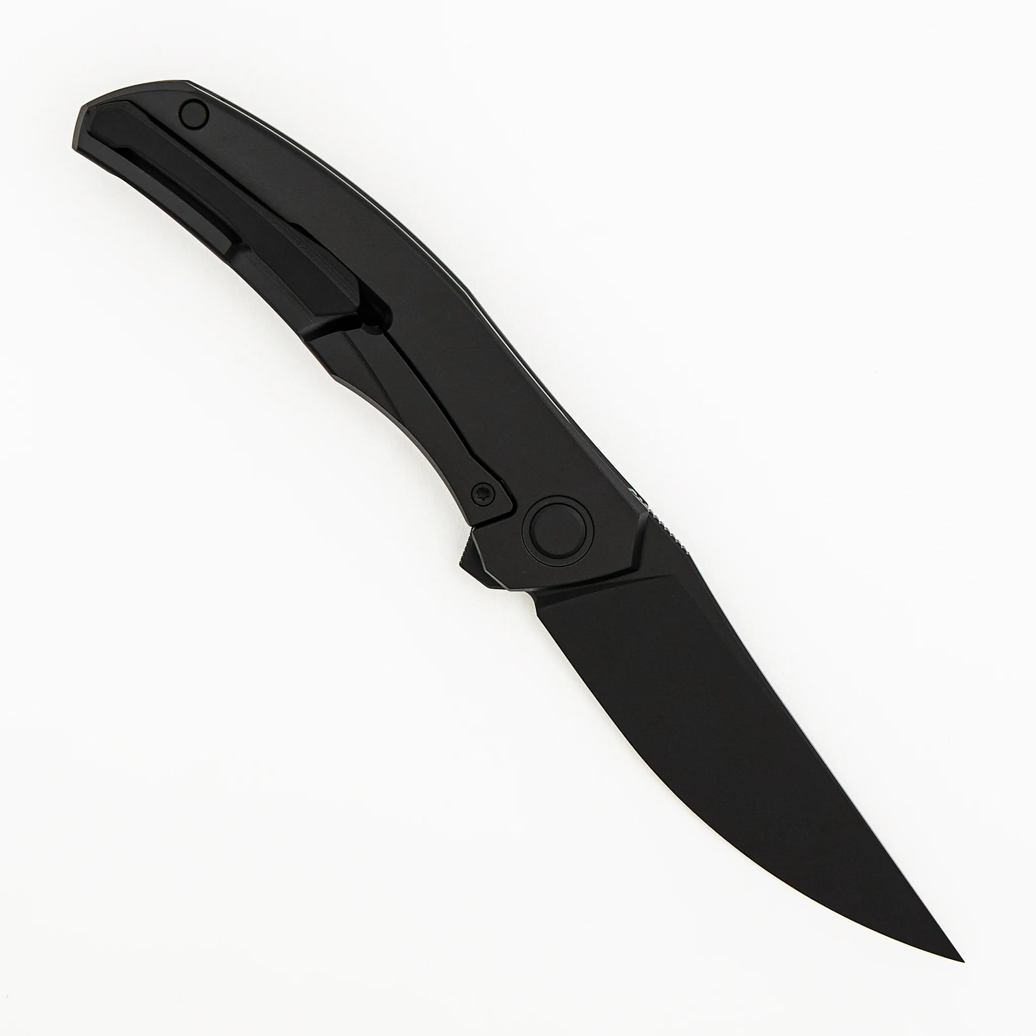 Quantum "Silhouette" – Black Cerakote - Titanium Handle – Cromax PM Blade – MRBS - Image 2