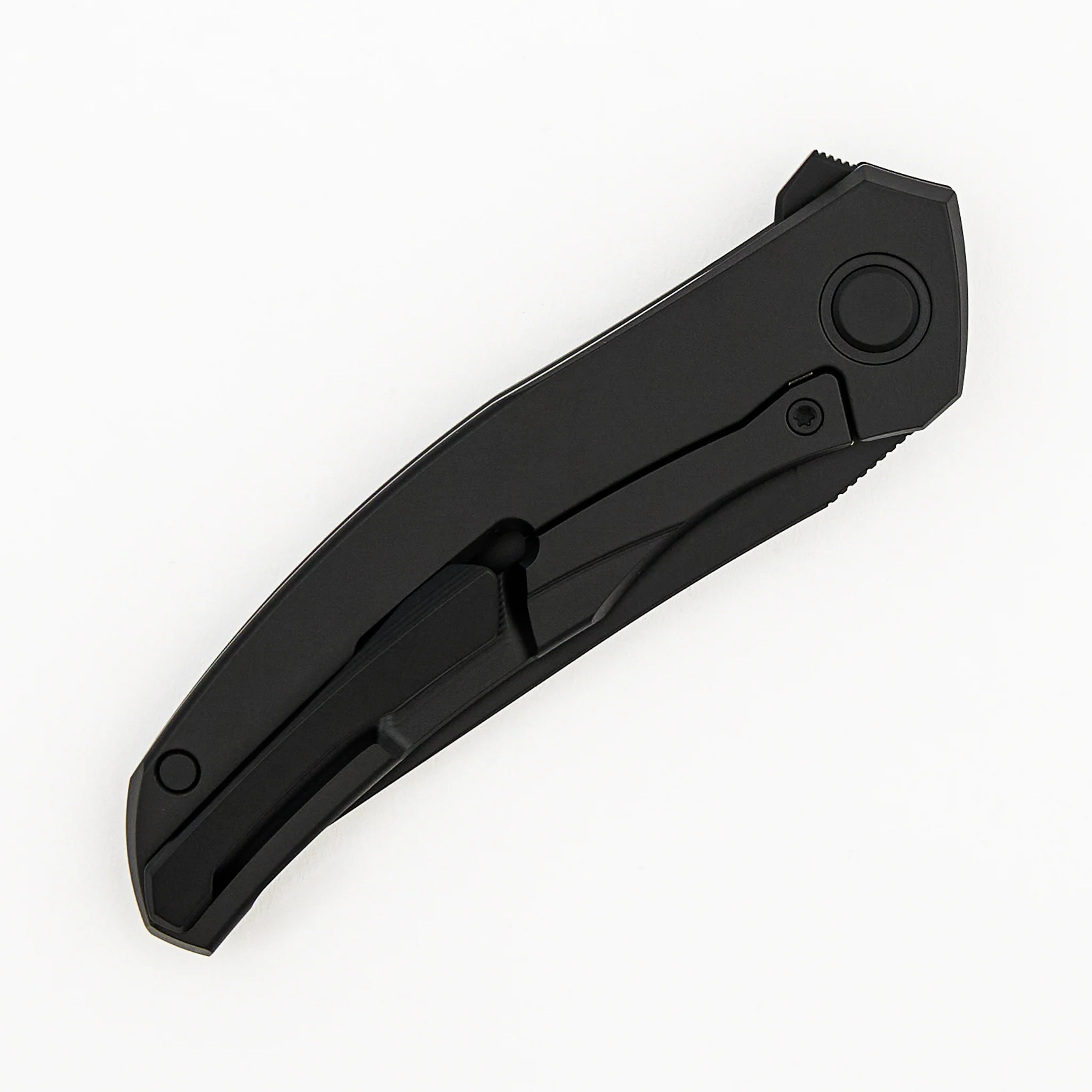 Quantum "Silhouette" – Black Cerakote - Titanium Handle – Cromax PM Blade – MRBS - Image 4