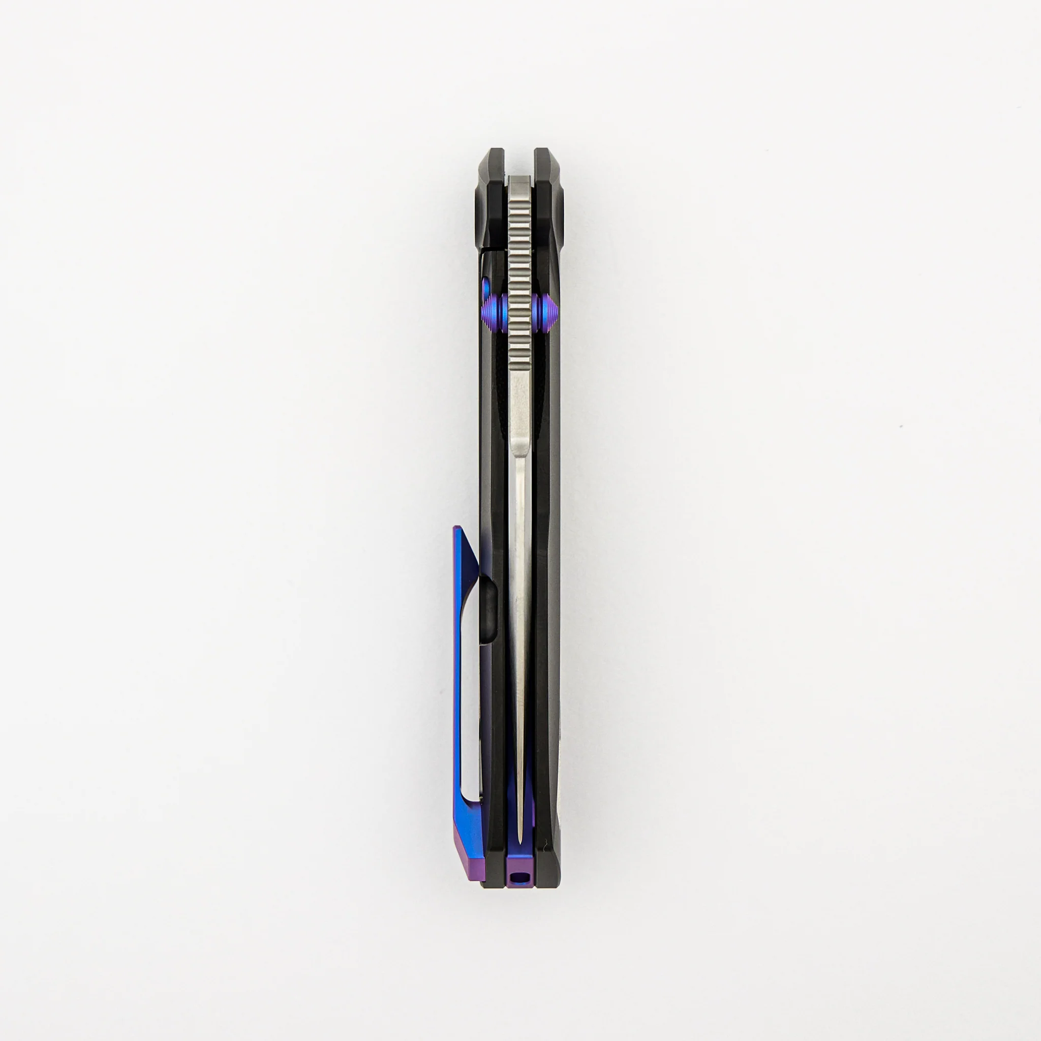 Raiden R2 - Aero Titanium Black PVD Handle - Hand Rubbed Satin MagnaCut Blade - Image 5