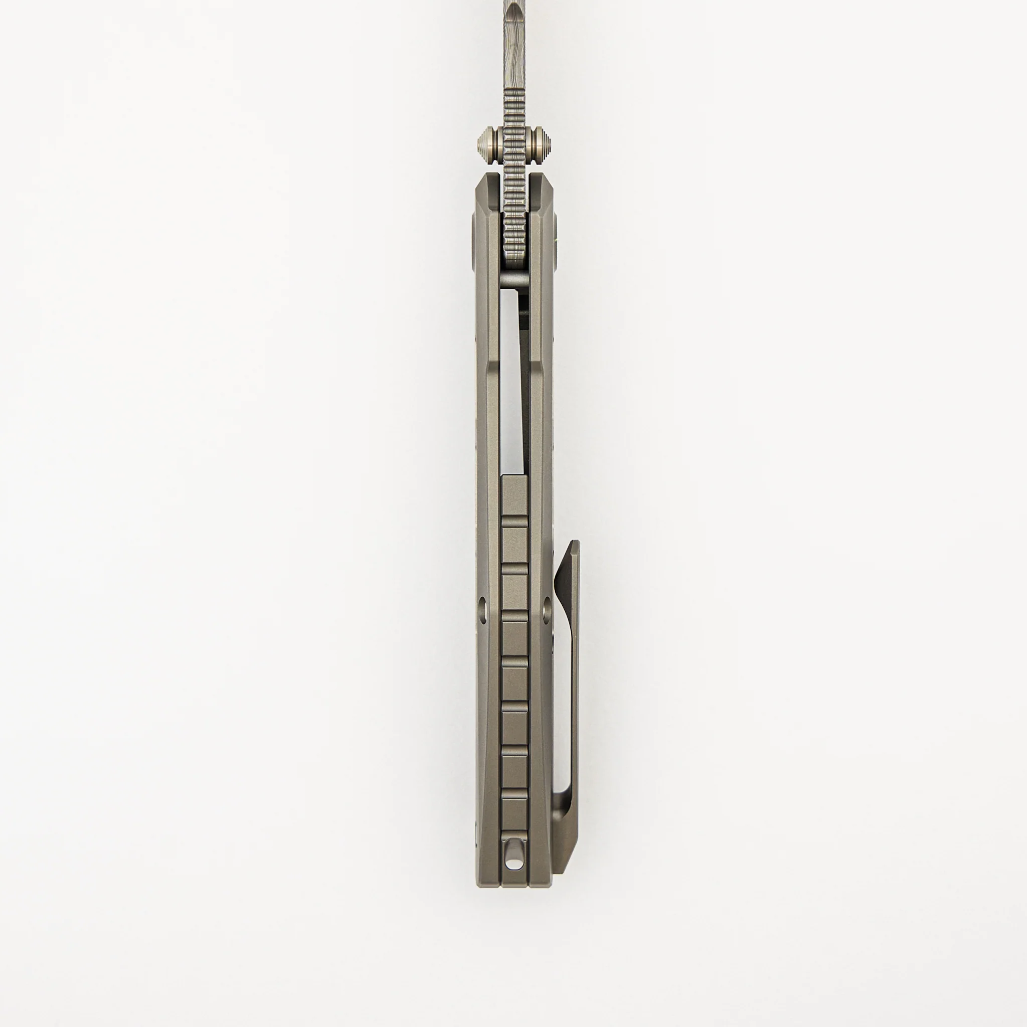 Raiden R2 - Aero Titanium Glass Beadblast Handle - Hakkapella Damasteel Blade - Image 7