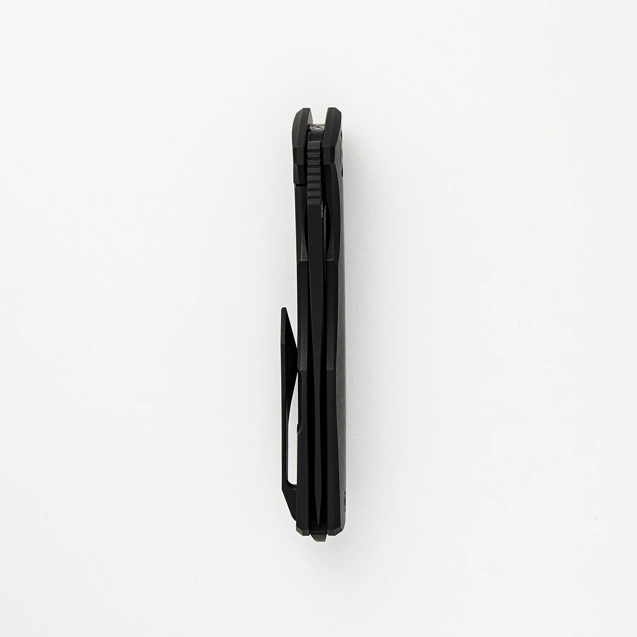 Adzin Flipper – PVD M390 Blade – PVD Titanium Handle - Image 5