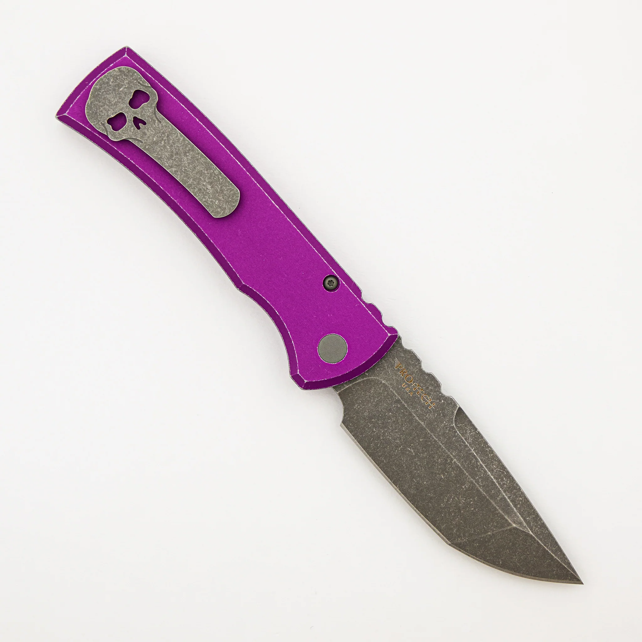 Redencion 229 Auto - Battle Worn Tanto - Purple Aluminum Handle - Image 2