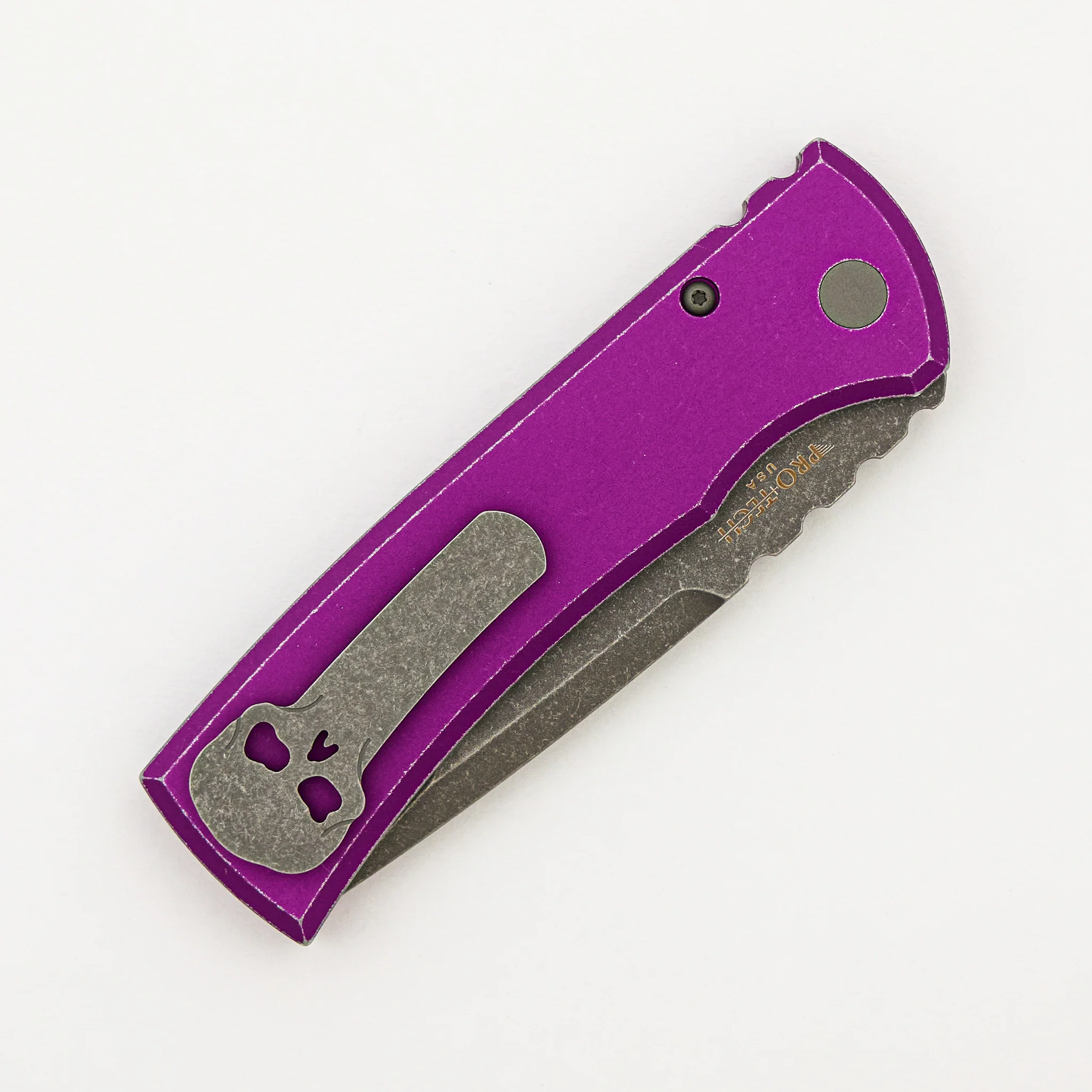 Redencion 229 Auto - Battle Worn Tanto - Purple Aluminum Handle - Image 4