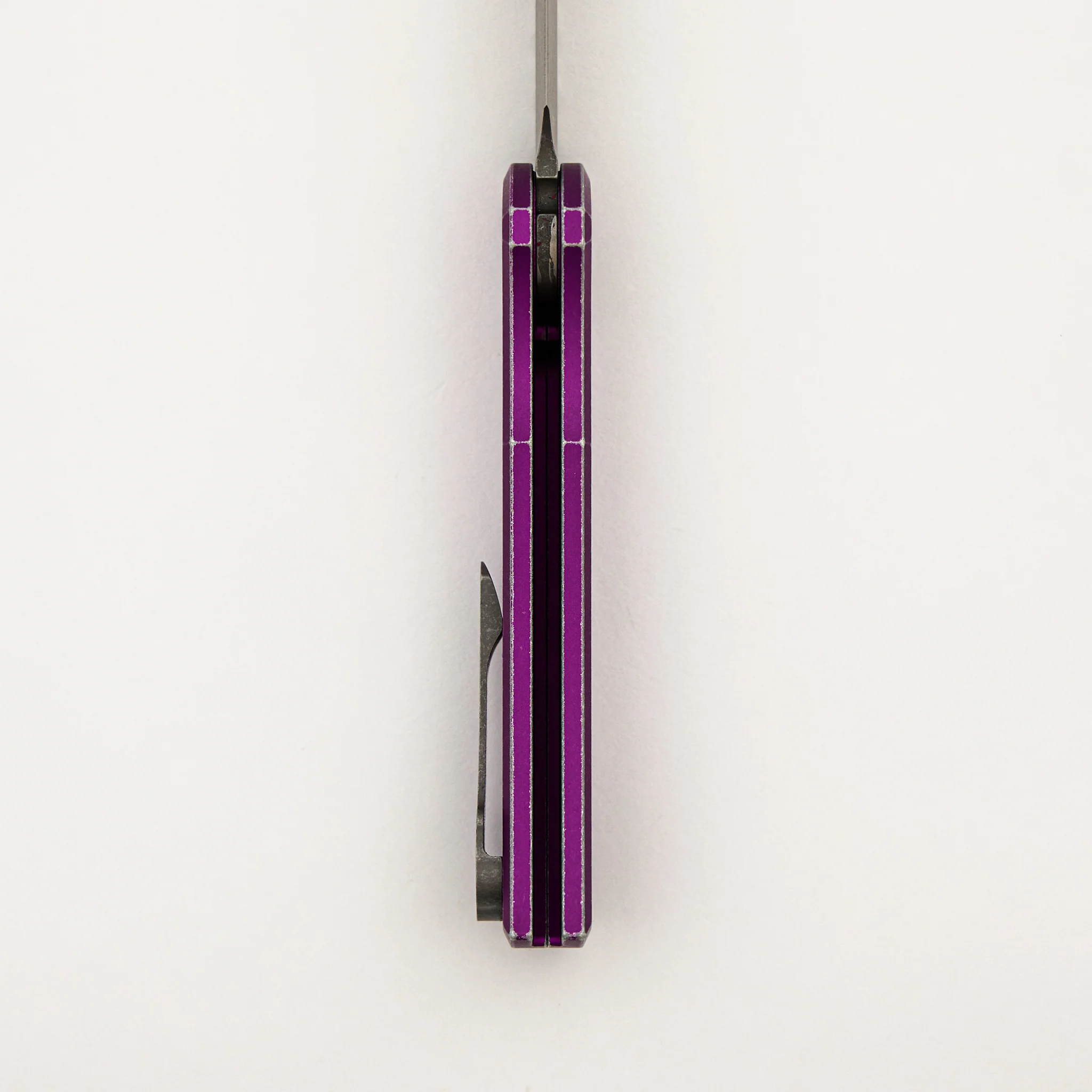 Redencion 229 Auto - Battle Worn Tanto - Purple Aluminum Handle - Image 6