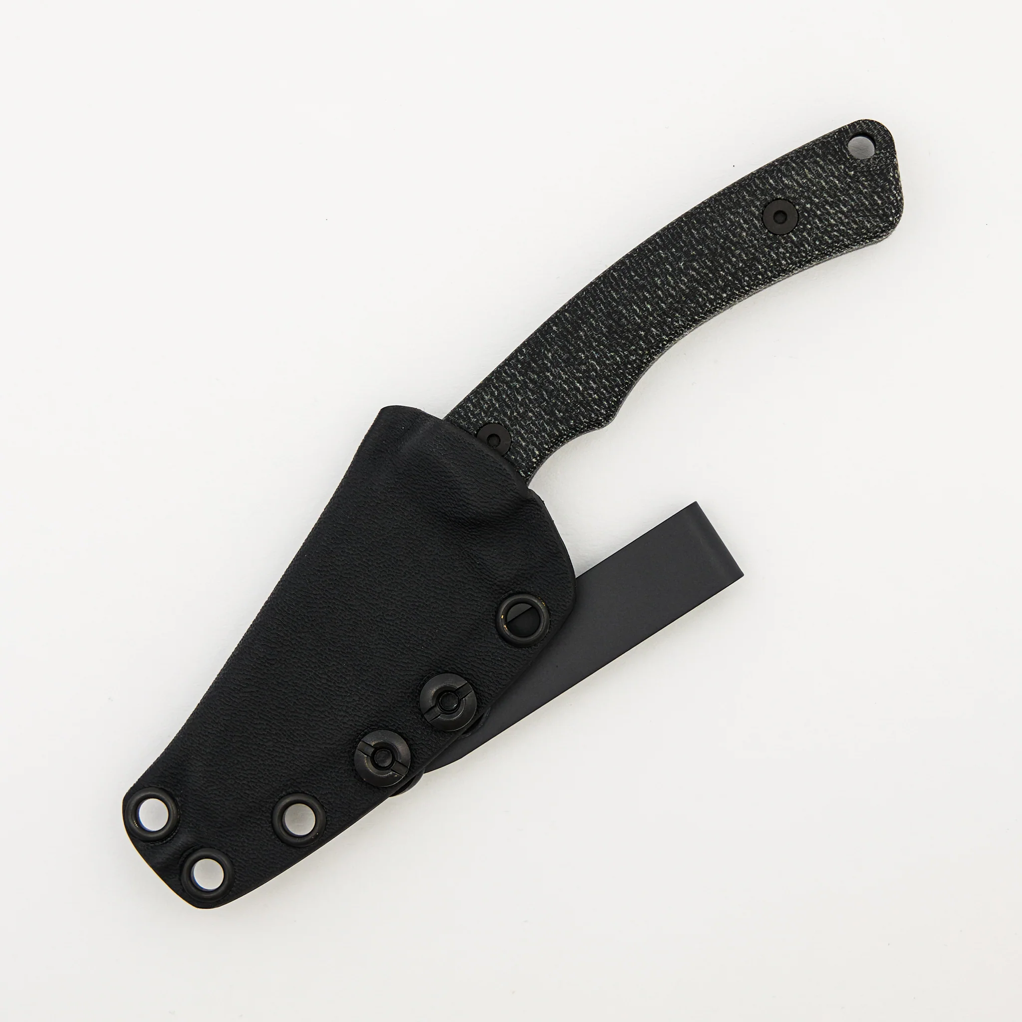Redhawk - Black MagnaCut Blade - Black Micarta Handle - Image 3