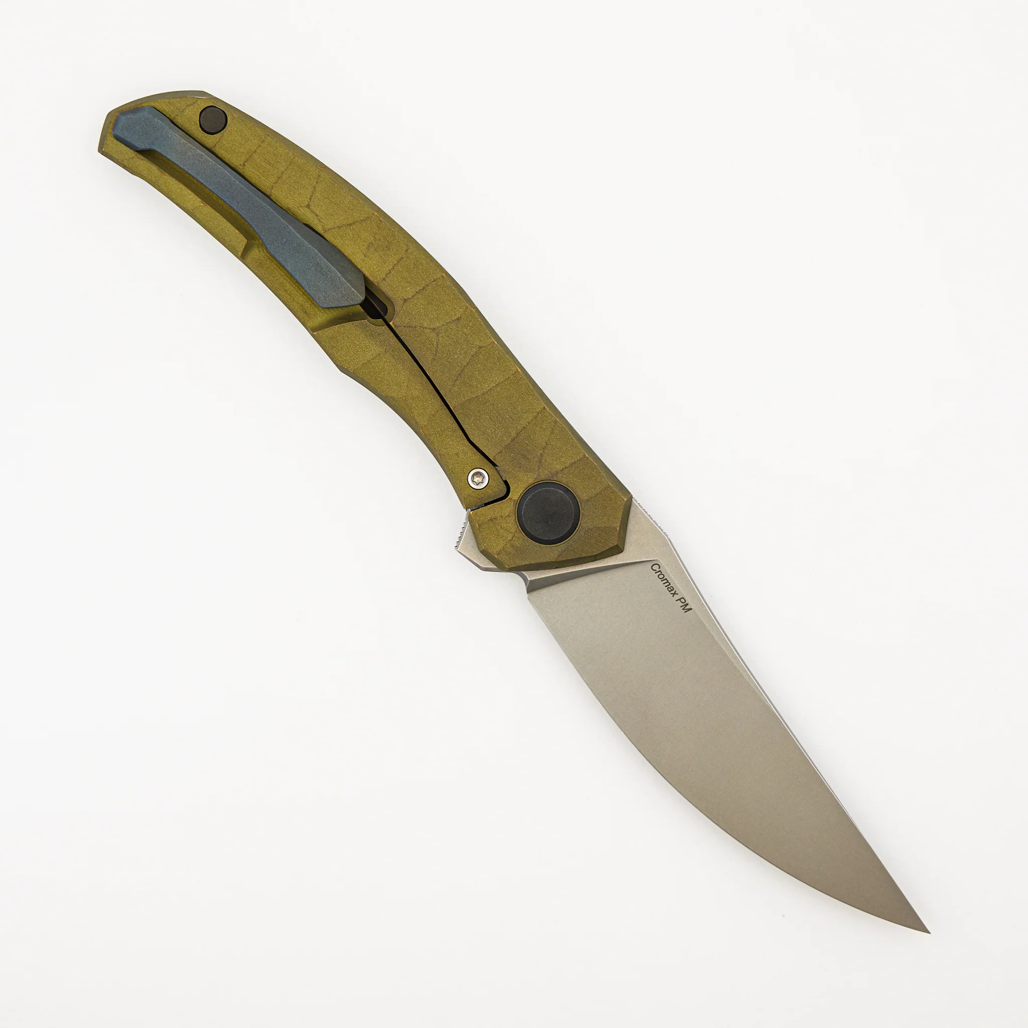 Rip Knives Finish Quantum “Green Machine” – Cromax PM Blade – MRBS - Image 2