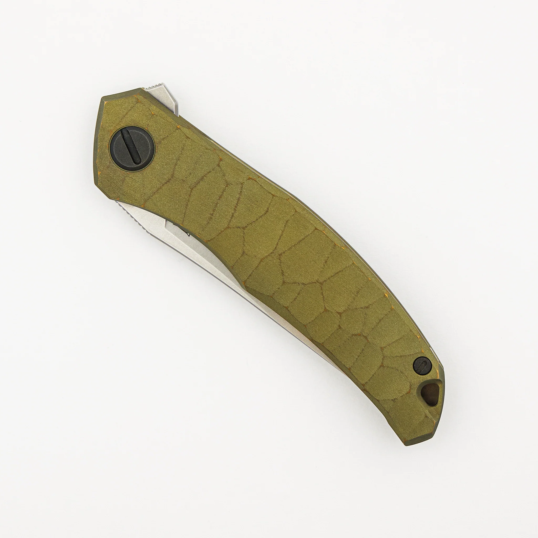Rip Knives Finish Quantum “Green Machine” – Cromax PM Blade – MRBS - Image 3
