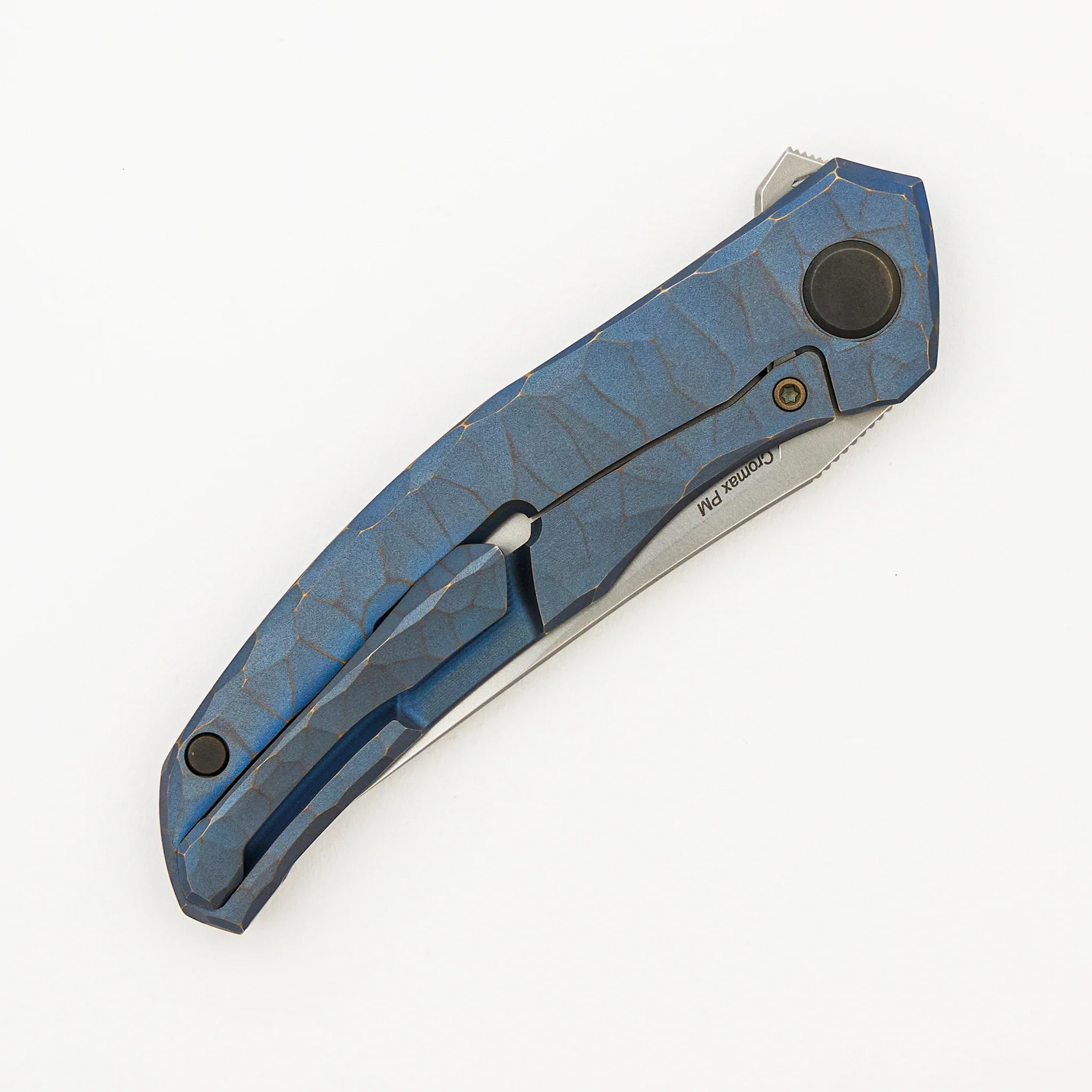 Rip Knives Finish Quantum “Blue Machine” – Cromax PM Blade – MRBS - Image 4