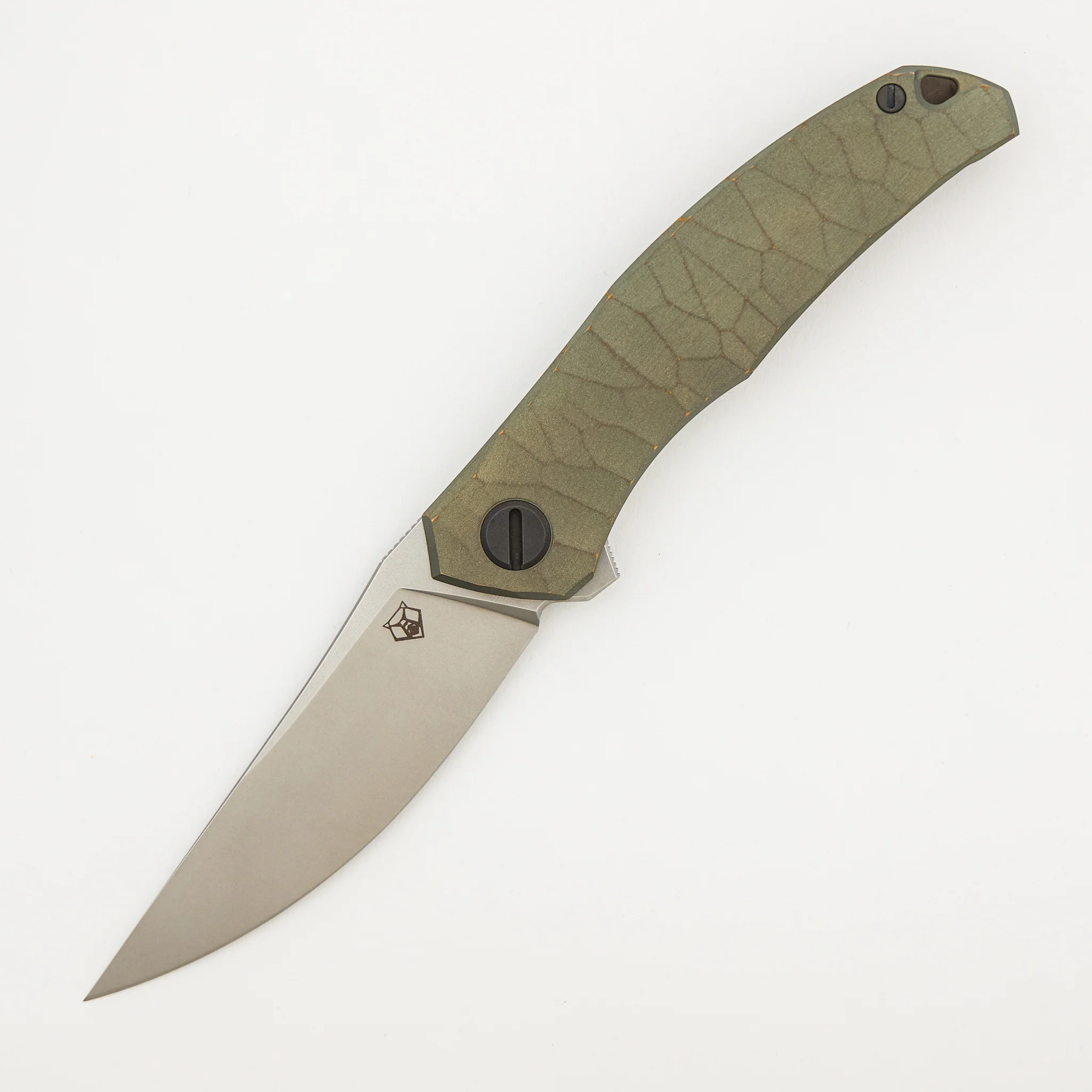 Rip Knives Finish Quantum “Green Machine” – Cromax PM Blade – MRBS