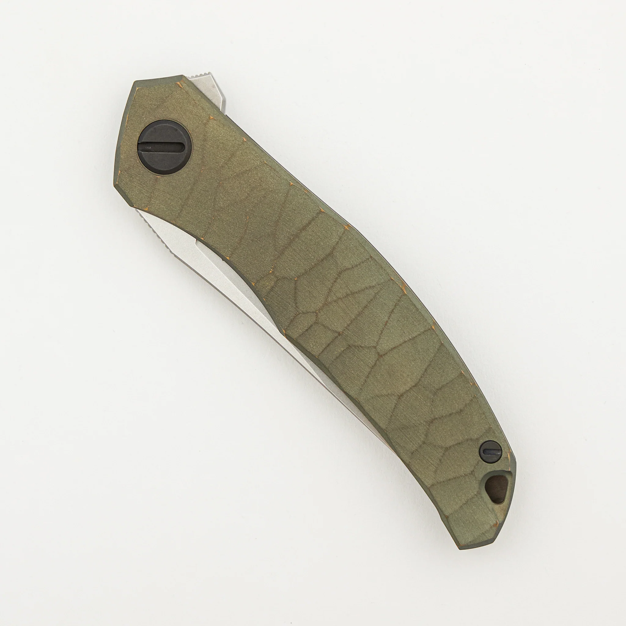 Rip Knives Finish Quantum “Green Machine” – Cromax PM Blade – MRBS - Image 3