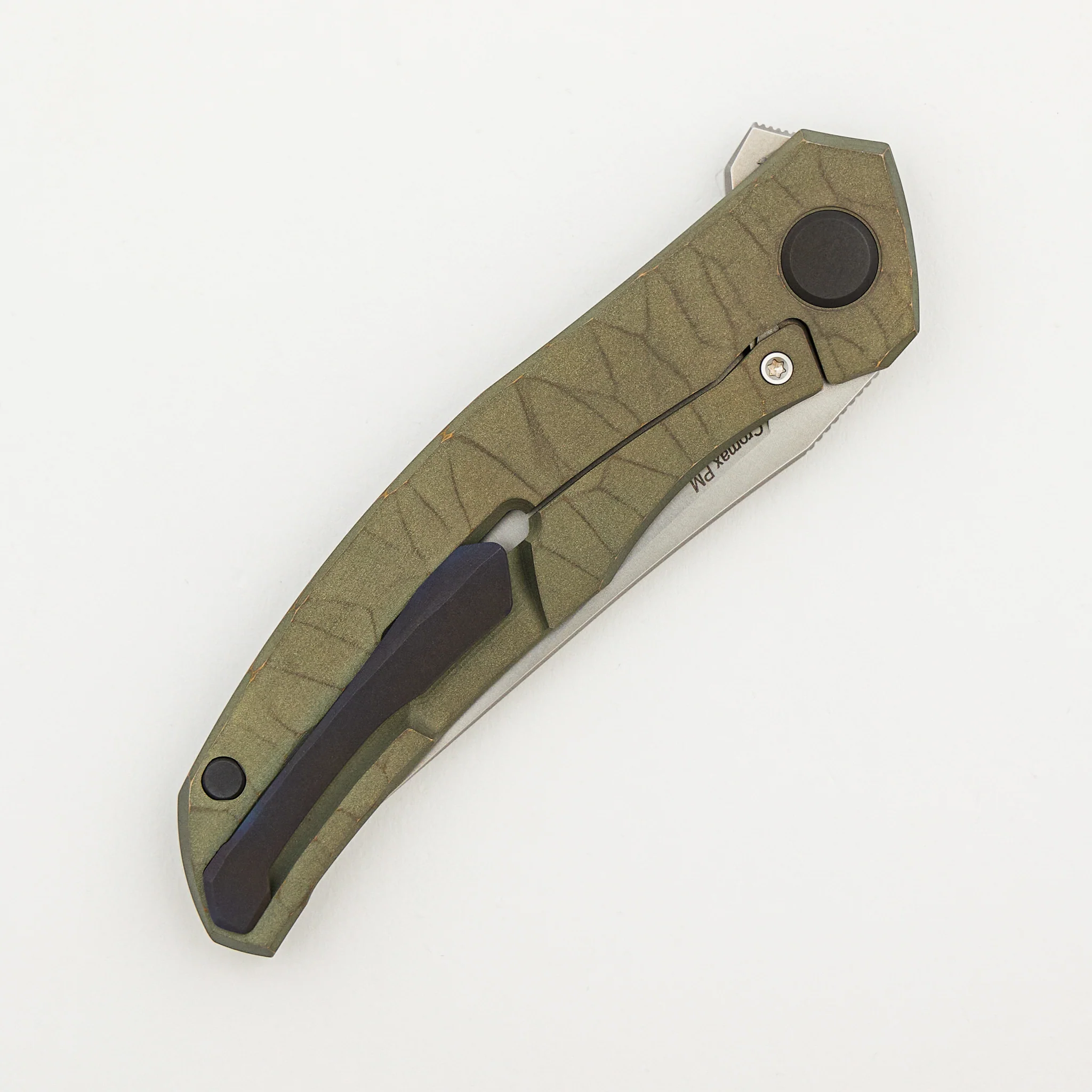 Rip Knives Finish Quantum “Green Machine” – Cromax PM Blade – MRBS - Image 4