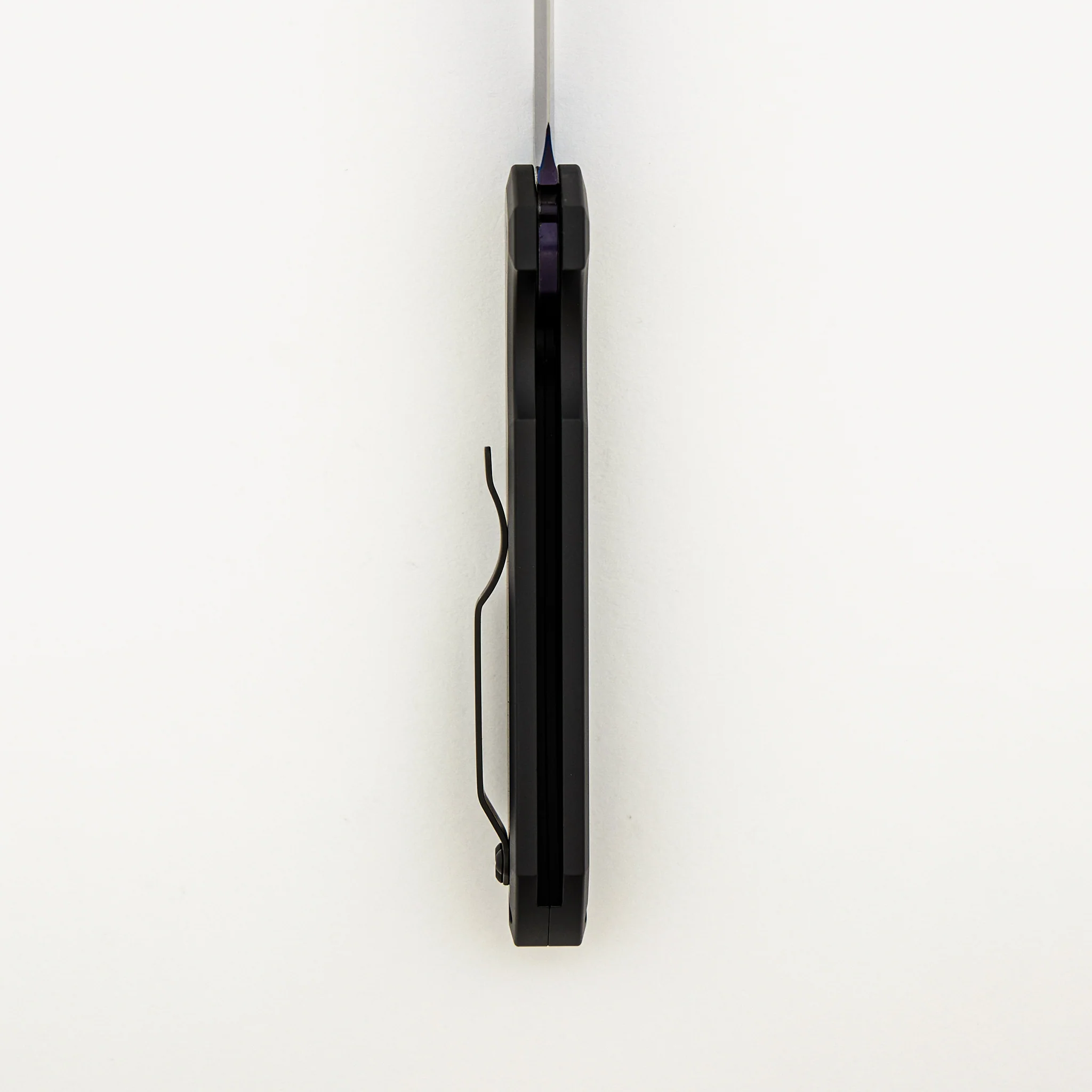 Rockeye Auto - LG307-SB - Textured Black Aluminum Handle - Sapphire Blue S35VN Blade (Les George Design) - Image 6