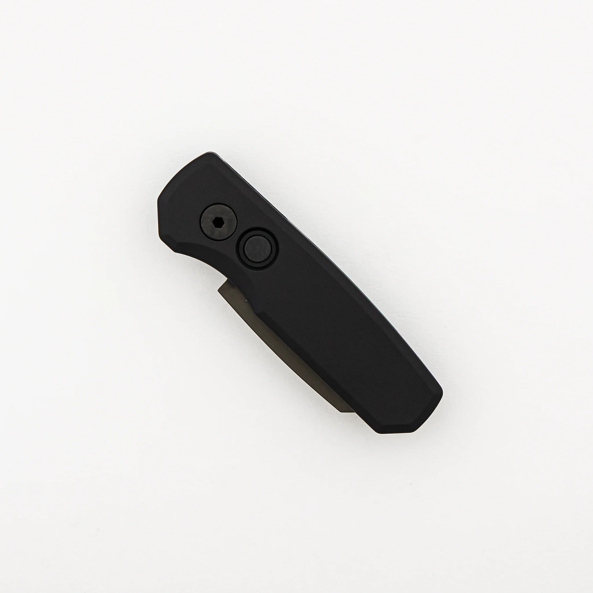 Runt 5 - Black Aluminum Handle - DLC Black 20CV Reverse Tanto Blade - R5203 - Image 3