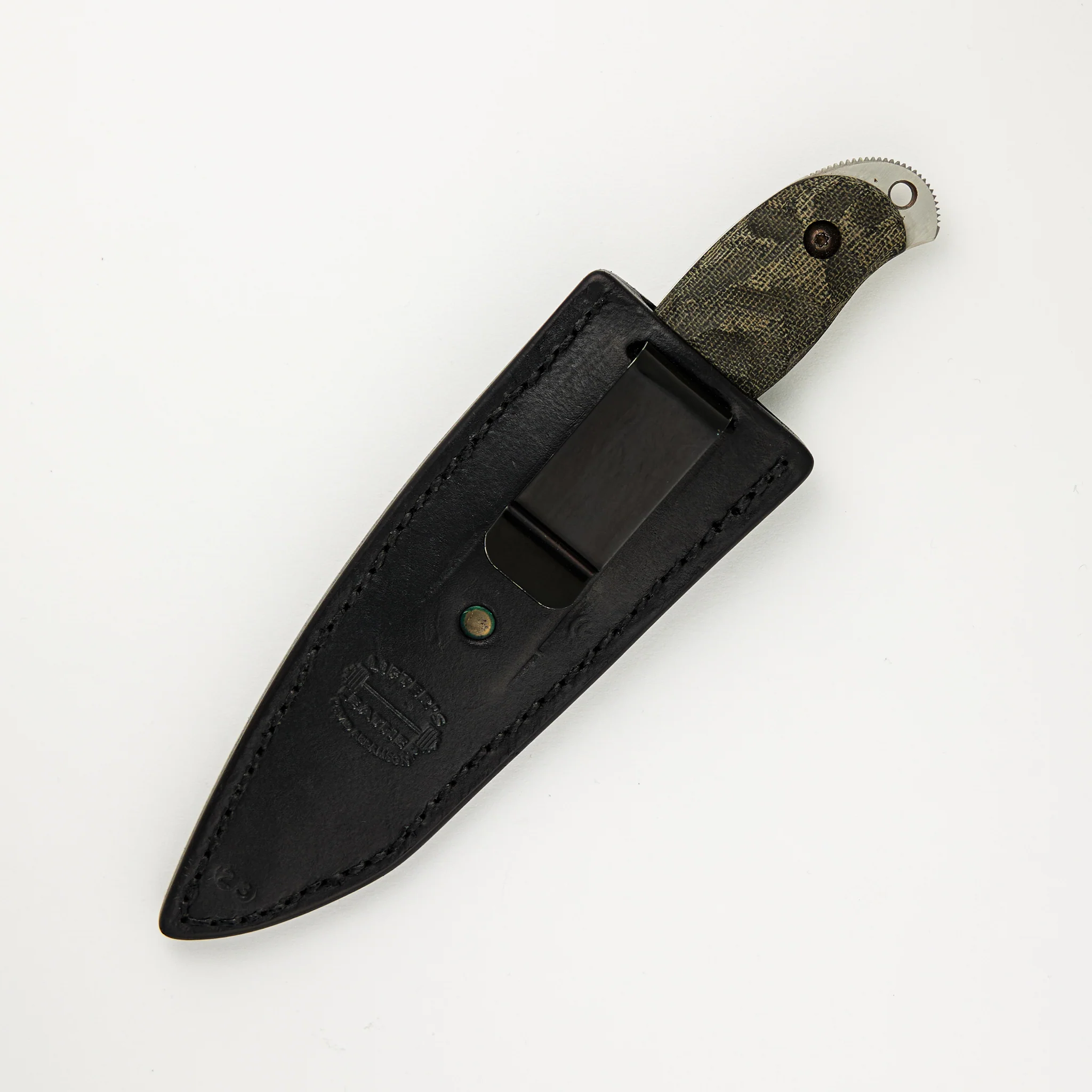 Fixed Blade - OD Green Micarta - Image 3