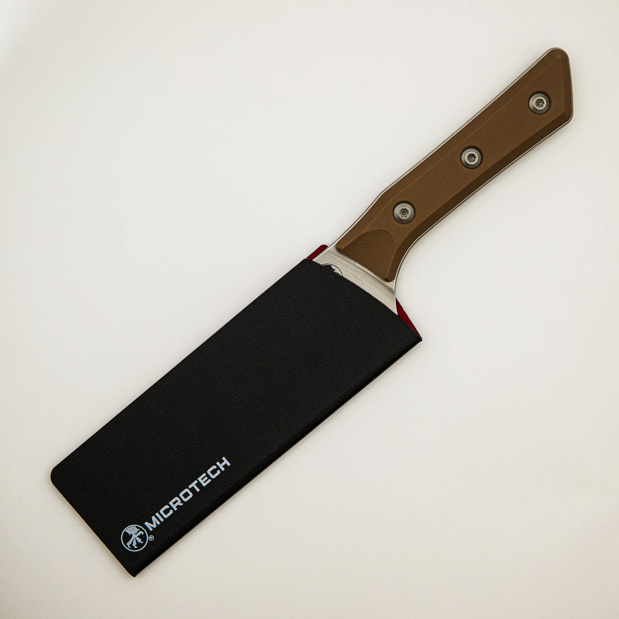 Santoku 6" - G-10 Coyote Tan - Stonewash Standard - 3200-10 CE - Image 3