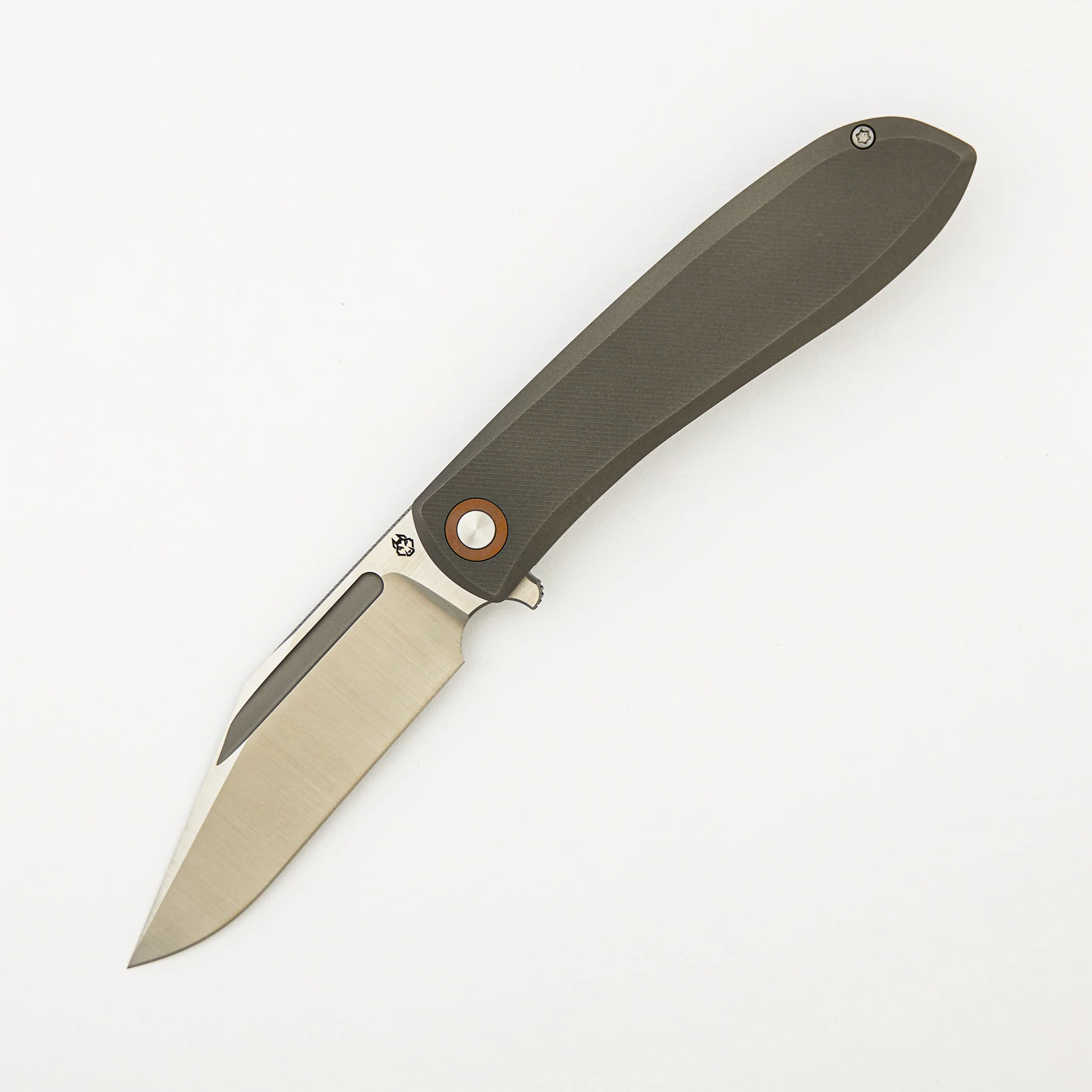Scuffle - Titanium Micro Milled - S90V Blade