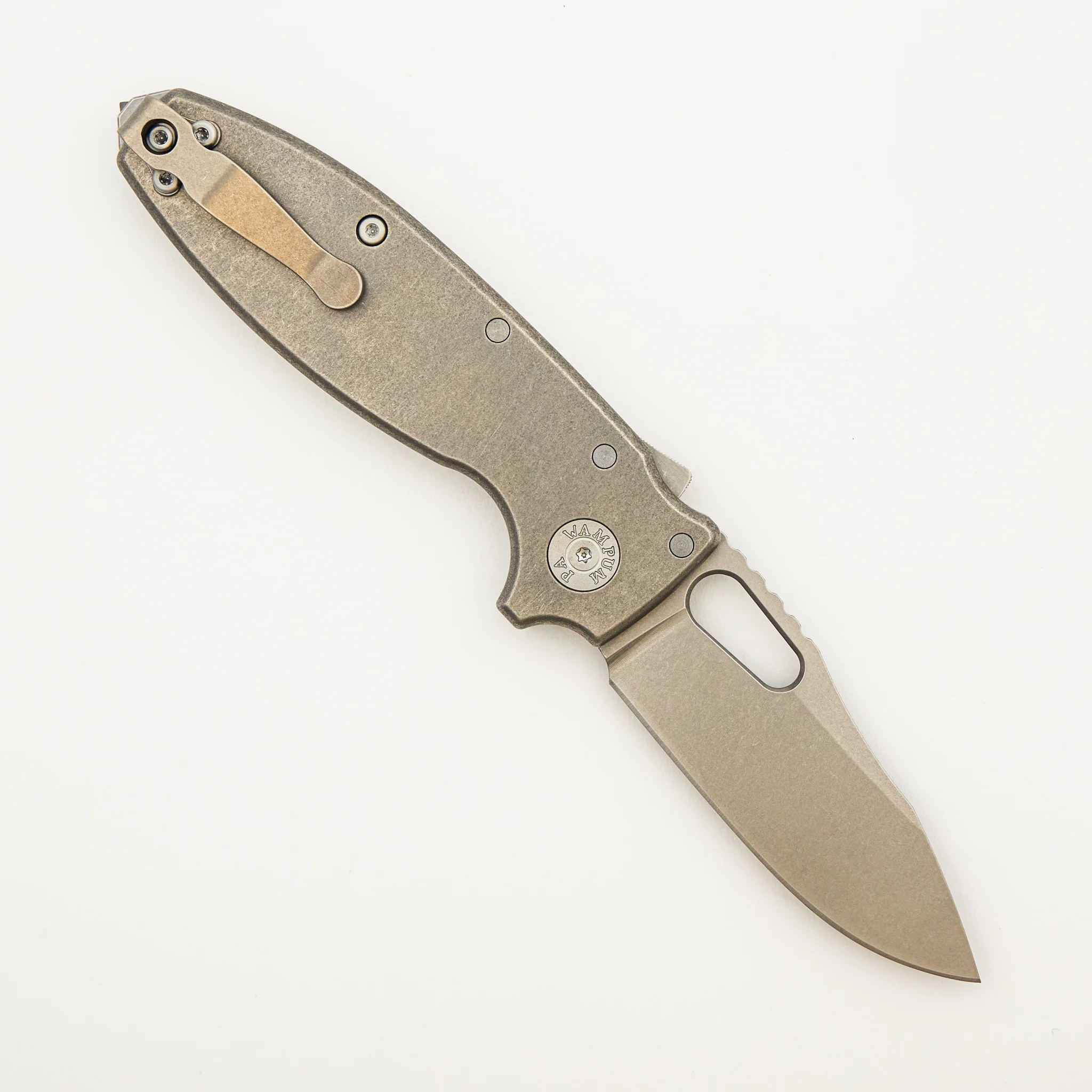 Shark-A-Tac Spike - MagnaCut Blade - Smooth Titanium Handle - Image 2