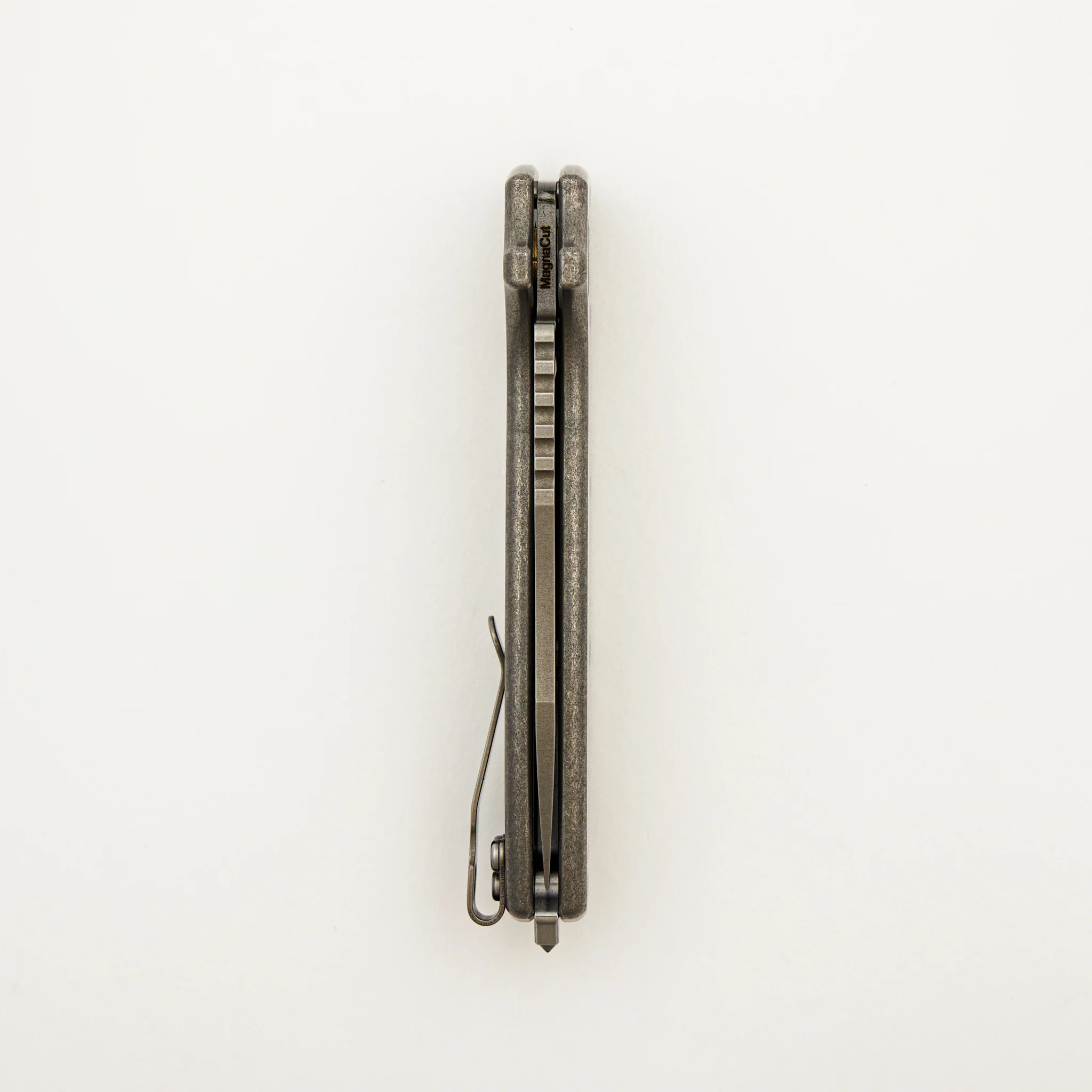 Shark-A-Tac Spike - MagnaCut Blade - Smooth Titanium Handle - Image 5