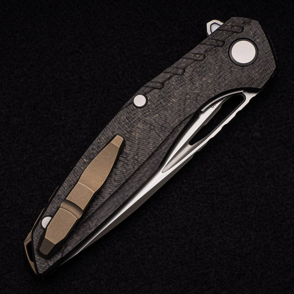 111 GEN 5 – M390 BLADE – BRONZE CARBON FIBER HANDLE – MRBS - Image 5