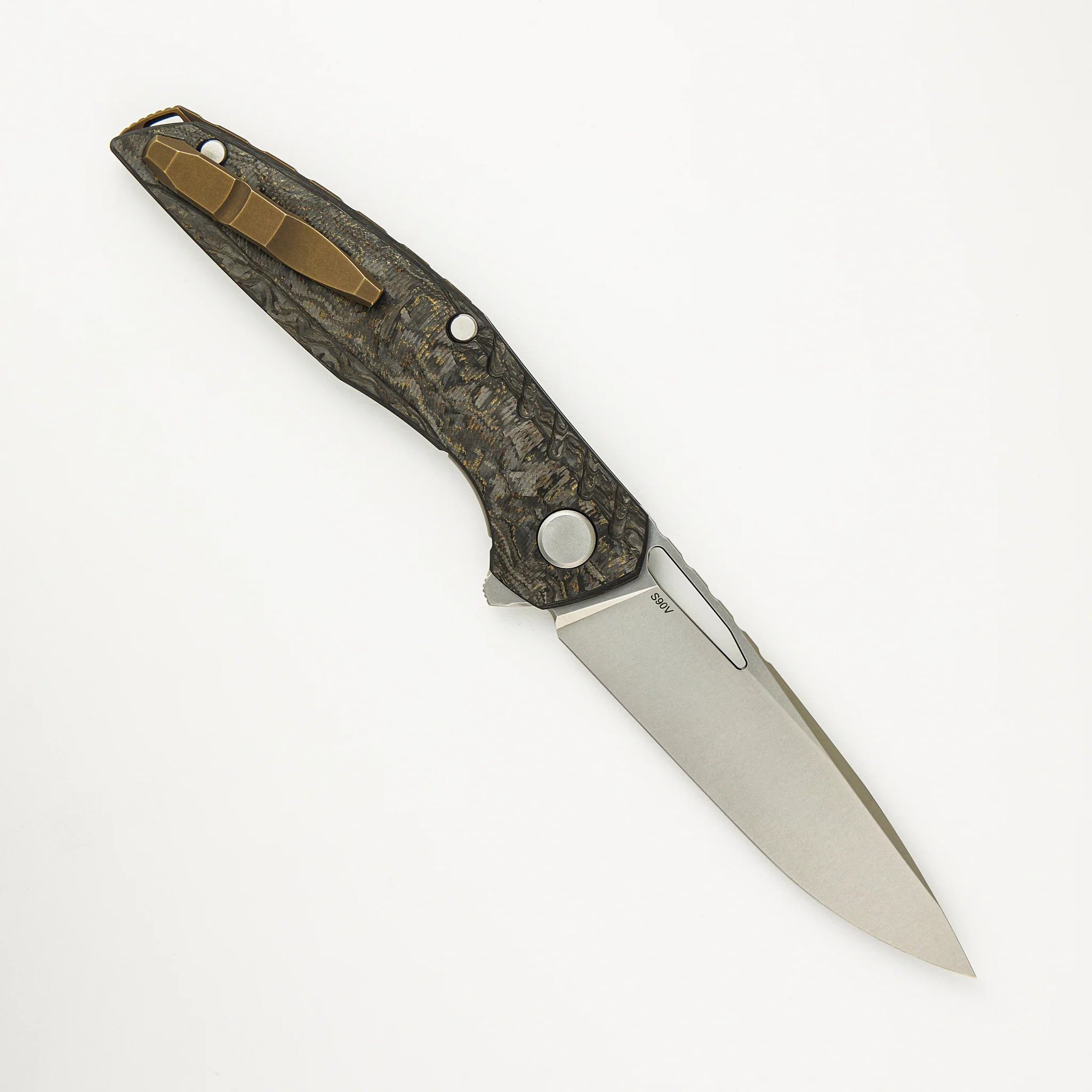 111 Terrus - Special Edition - "Rare Earth" TechnoCarbo Handle - S90V Blade - MRBS - Image 2