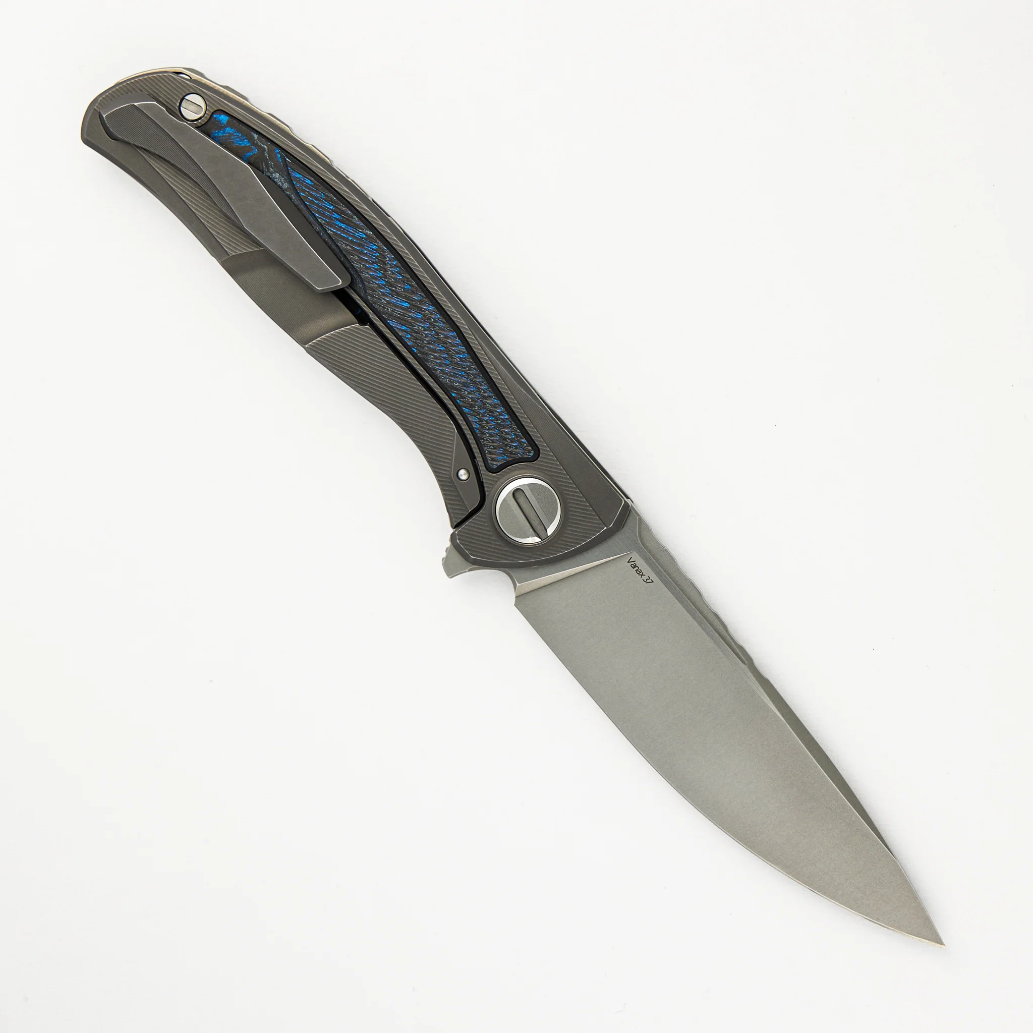 Custom Division F95NL β Electroweave CarboTi/Titanium Handle β Vanax 37 Blade β SRRBS - Image 2