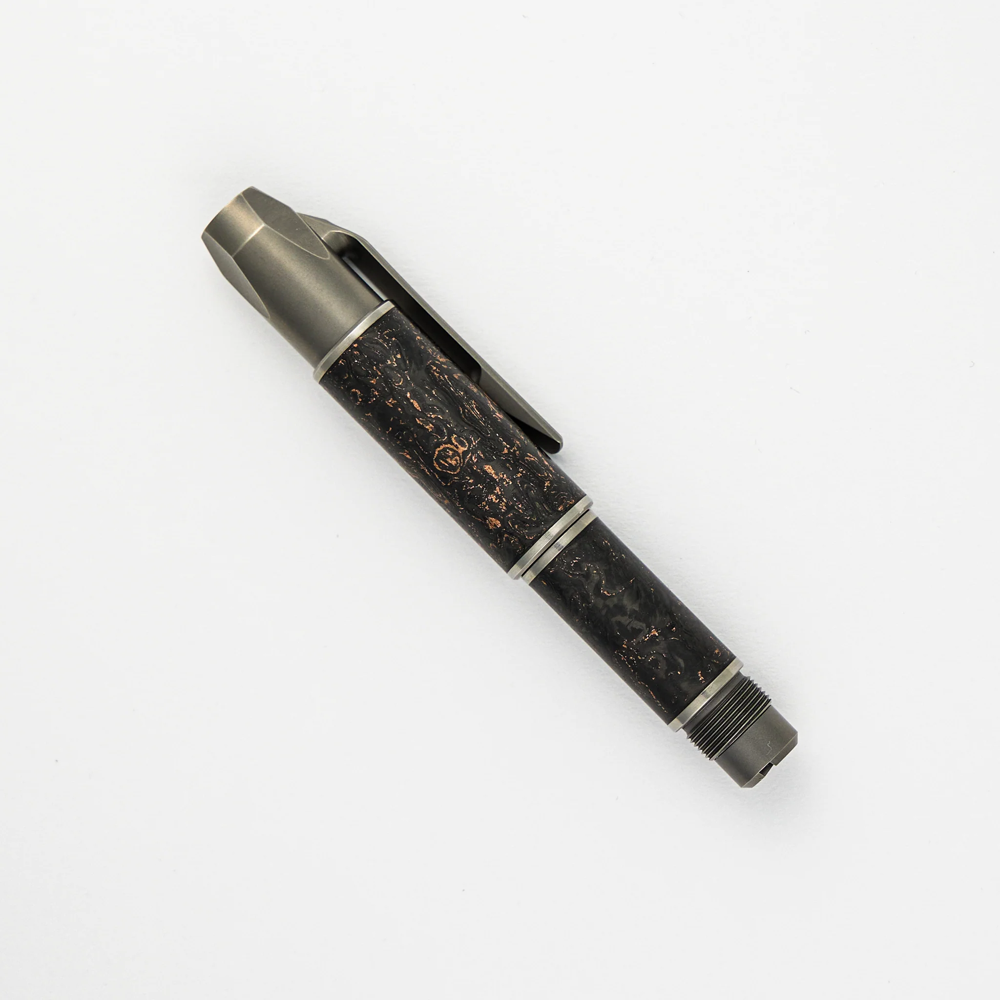 Custom Division Pen Tool - Bronze Carbon Fiber - Image 2
