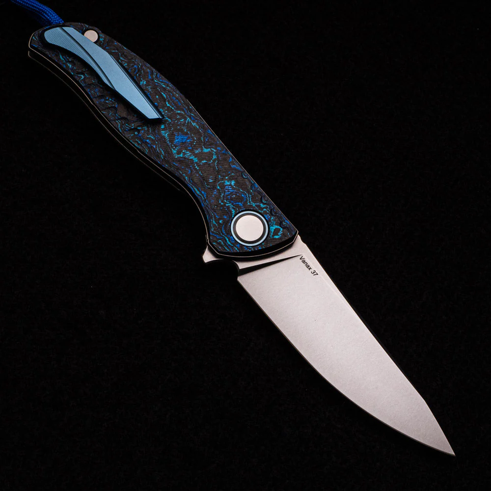 F3 AQUATIC – SPECIAL EDITION – “DEEP SEA” TECHNOCARBO HANDLE – VANAX 37 BLADE – MRBS - Image 2