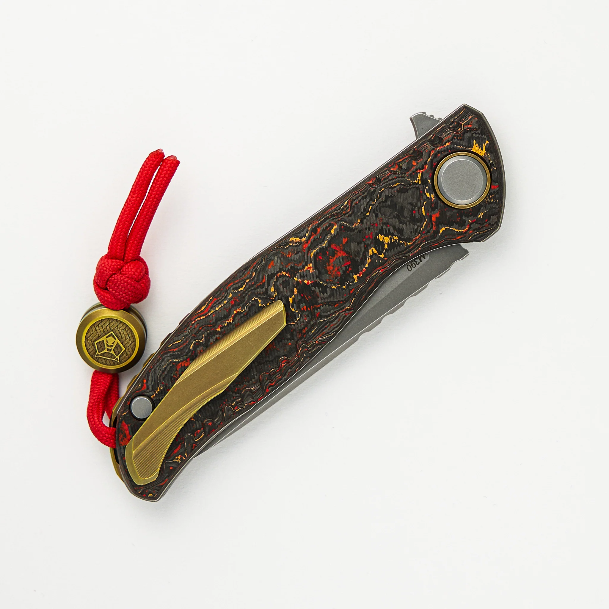 F3 Ignis - Special Edition - "Phoenix Wing" TechnoCarbo Handle - M390 Blade - MRBS - Image 4