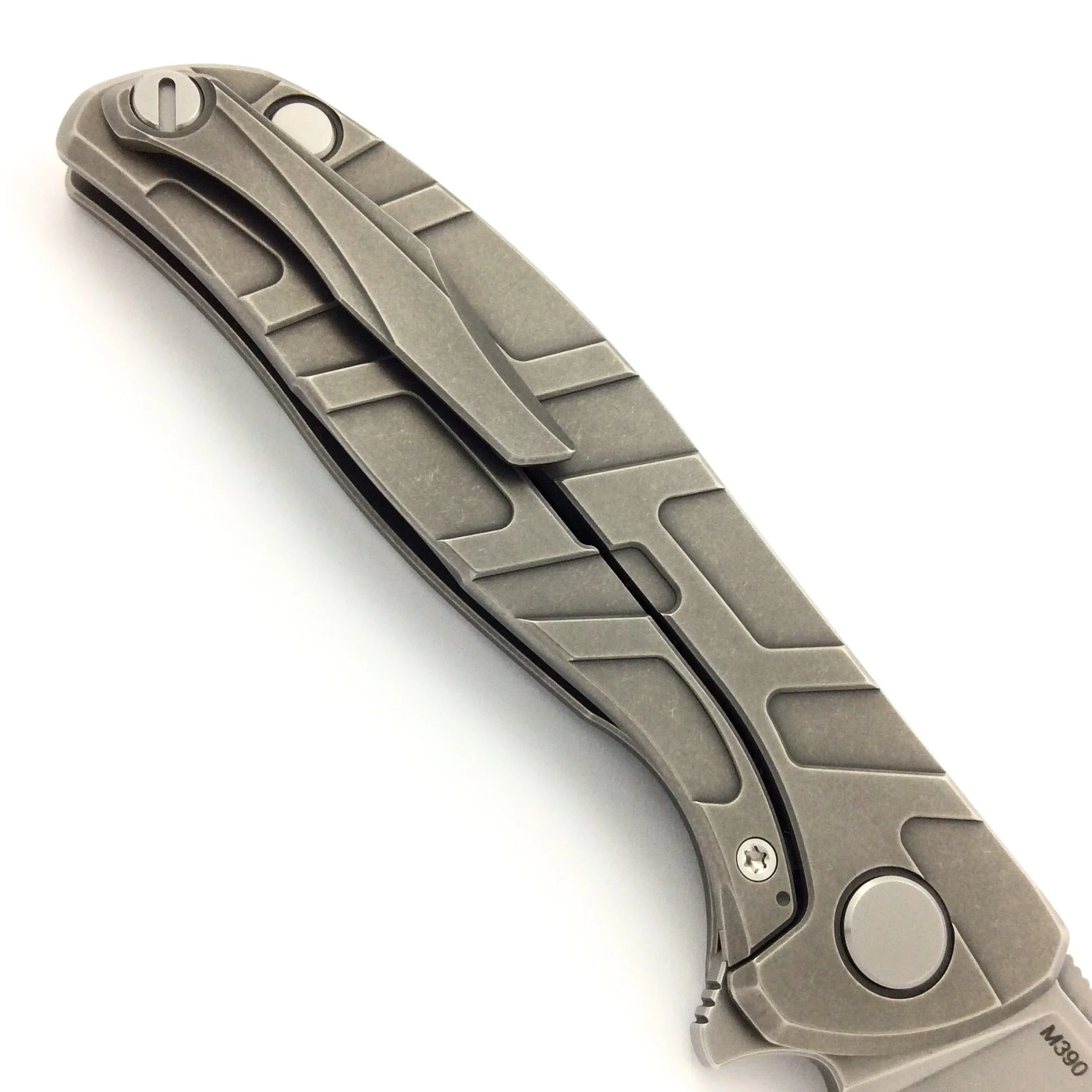 F95 "T" PATTERN - M390 BLADE - TITANIUM HANDLE - MRBS - Image 8