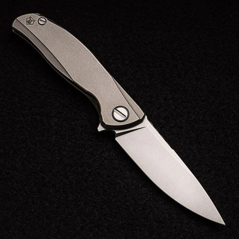 F95 ZERO LEFTY- M390 BLADE - TITANIUM HANDLE - MRBS