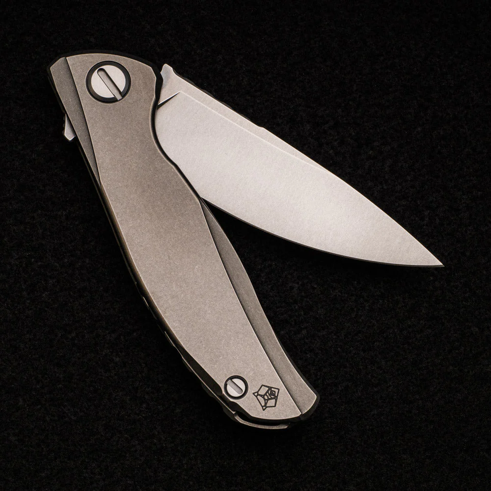 F95 ZERO LEFTY- M390 BLADE - TITANIUM HANDLE - MRBS - Image 3