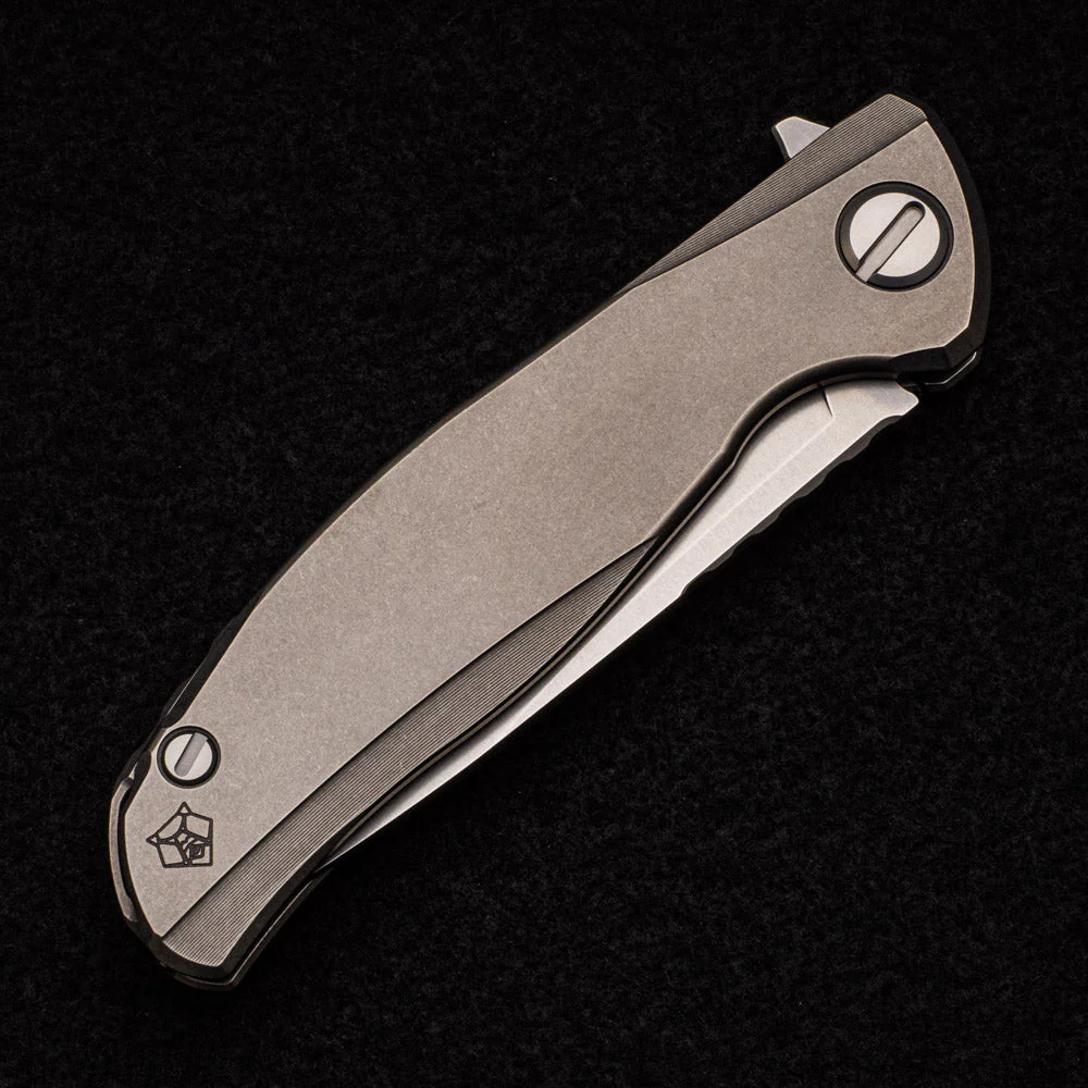 F95 ZERO LEFTY- M390 BLADE - TITANIUM HANDLE - MRBS - Image 4