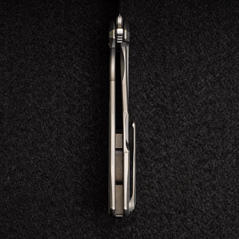 F95 ZERO LEFTY- M390 BLADE - TITANIUM HANDLE - MRBS - Image 7