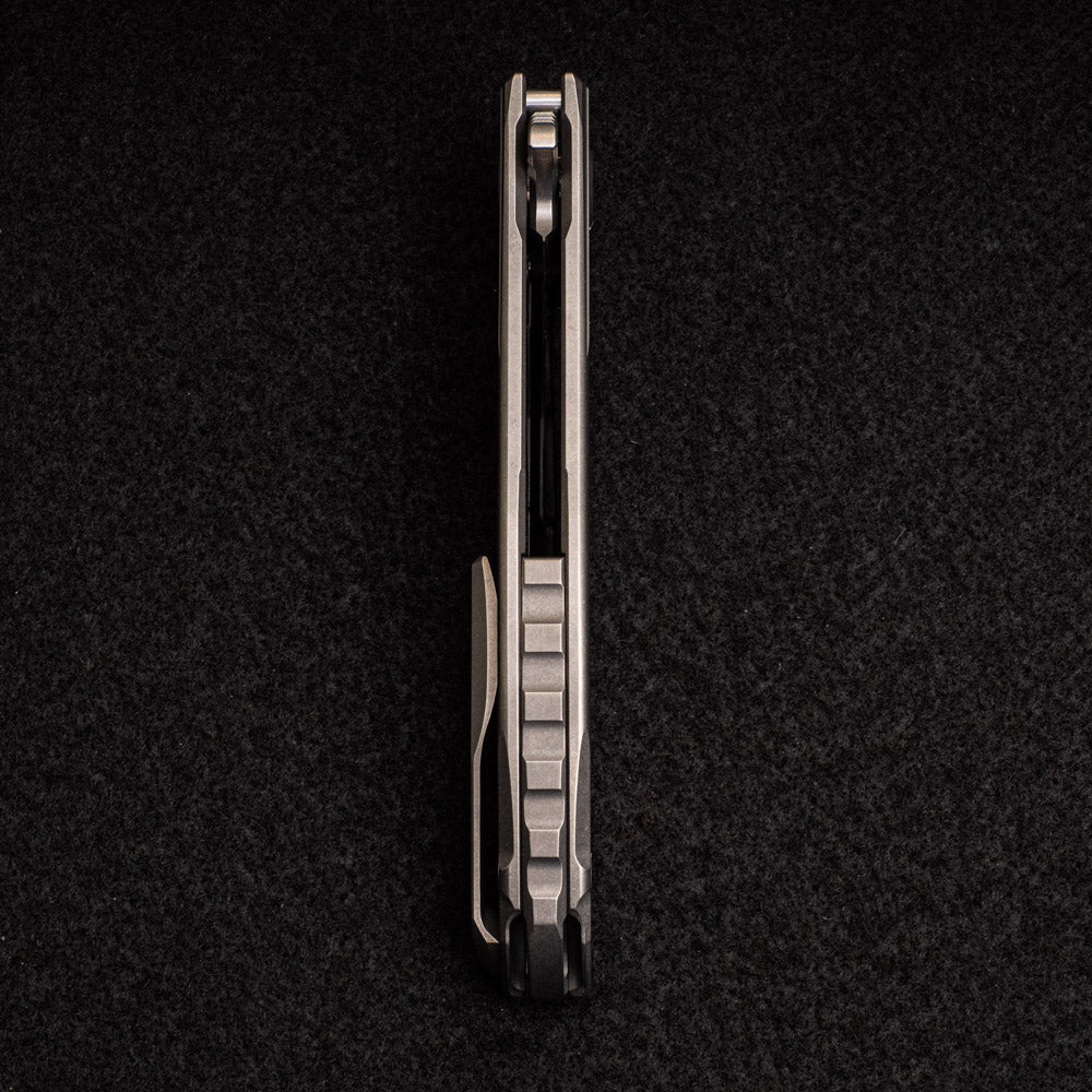 F95 ZERO LEFTY- M390 BLADE - TITANIUM HANDLE - MRBS - Image 8