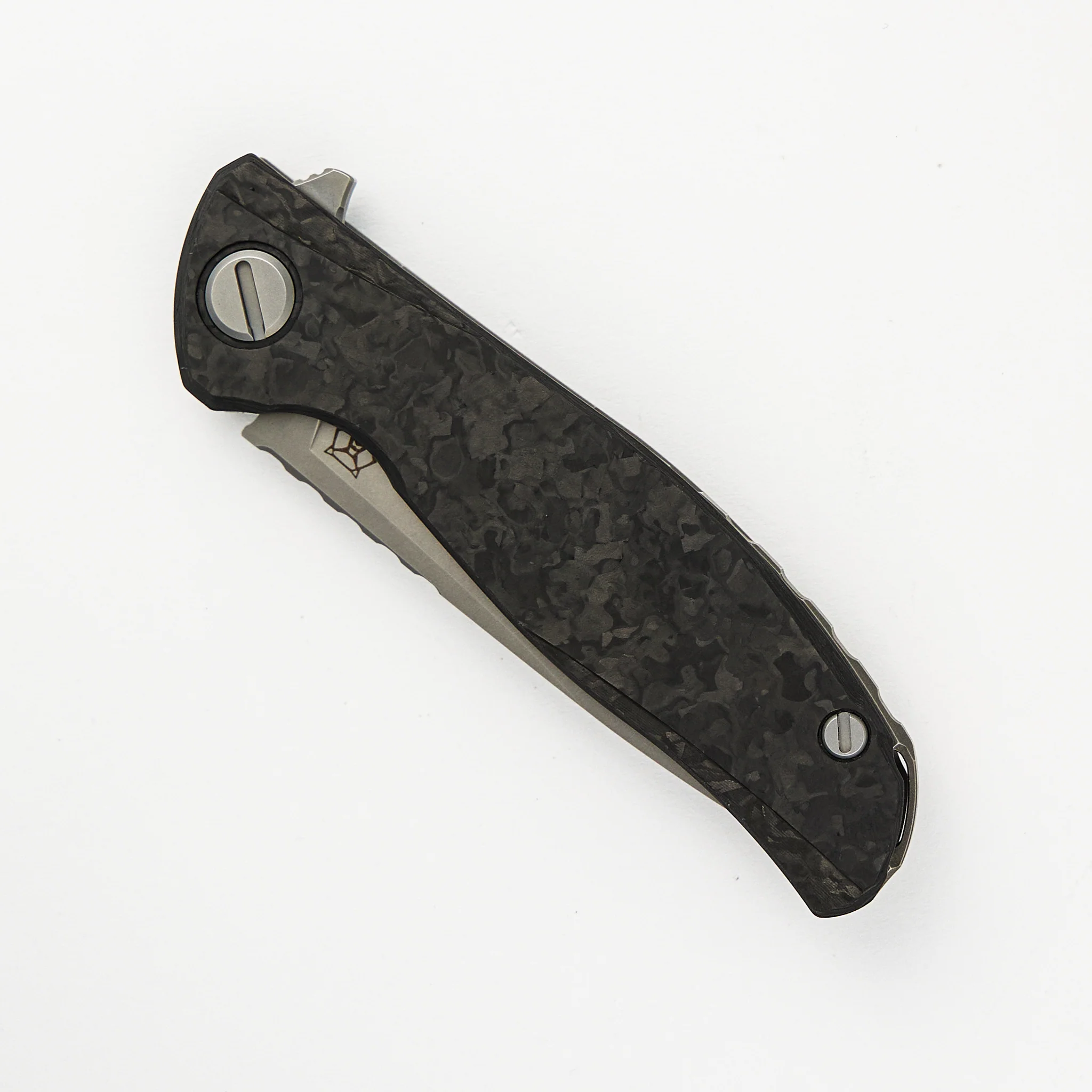 Hati Gen 3 - M390 Blade - Titanium / Black TechnoCarbo Handle - MRBS - Image 3
