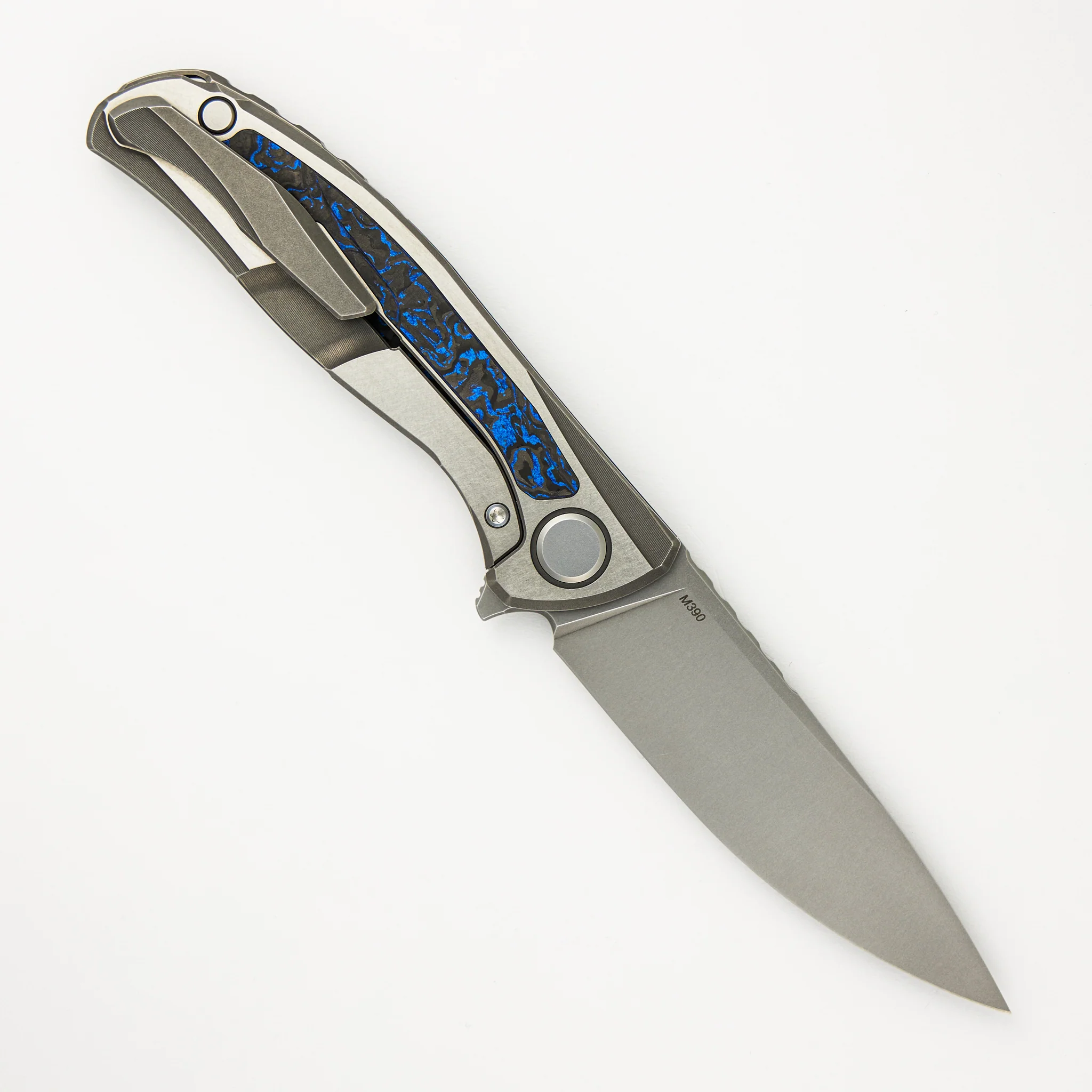 Hati Gen 3 - M390 Blade - Blue TechnoCarbo - MRBS - Image 2