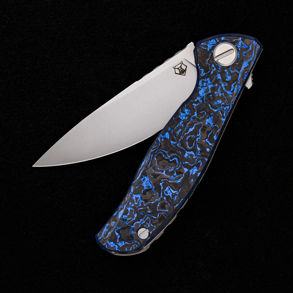 HATI GEN 3 – M390 BLADE – BLUE TECHNOCARBO – MRBS - Image 3