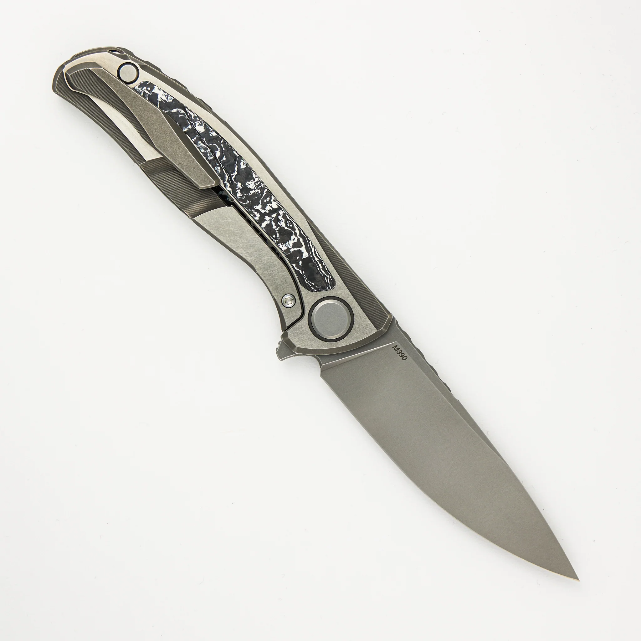 Hati Gen 3 - M390 Blade - White TechnoCarbo - MRBS - Image 2