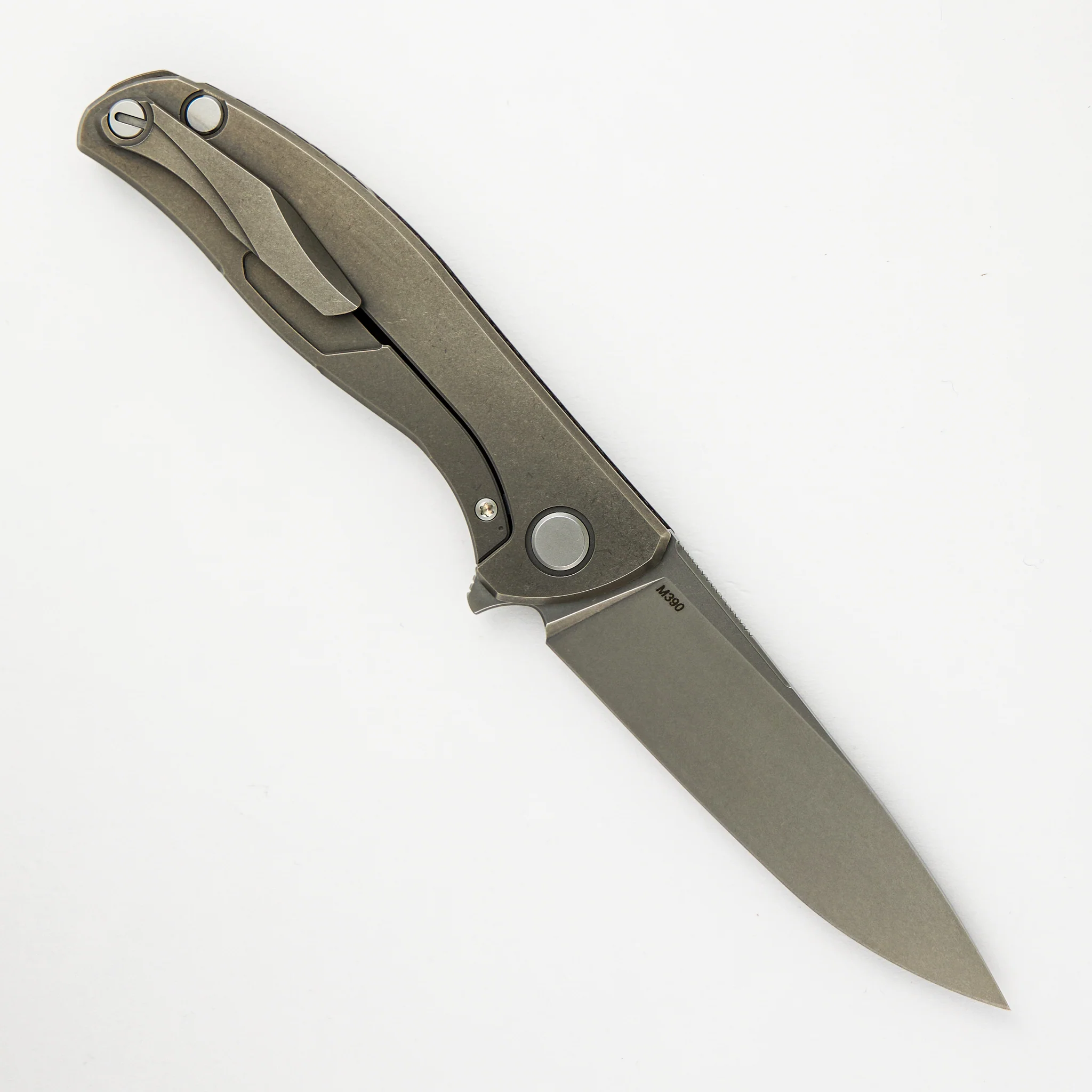 Hati R - Brown Alutex Handle - M390 Blade - MRBS - Image 2