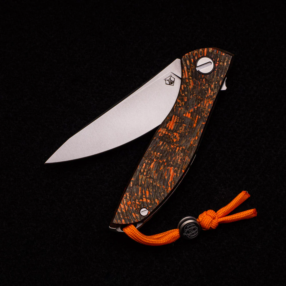 HATION ZERO – HALLOWEEN SPECIAL EDITION – M390 BLADE – ORANGE TECHNOCARBO – MRBS - Image 3