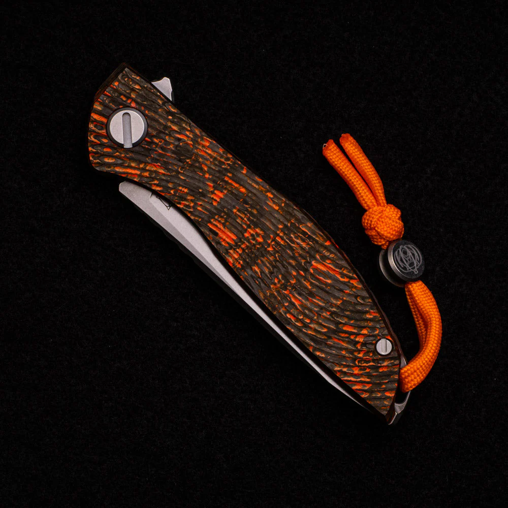 HATION ZERO – HALLOWEEN SPECIAL EDITION – M390 BLADE – ORANGE TECHNOCARBO – MRBS - Image 4