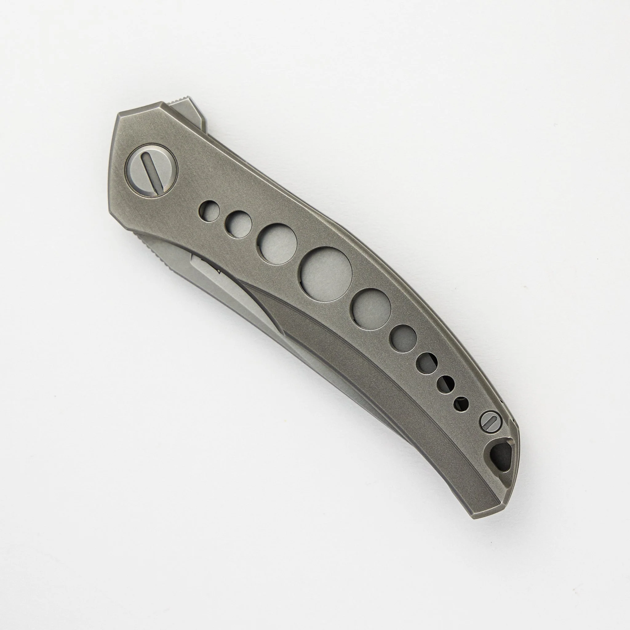 Shirogorov Knives / Walter Randolph Quantum “Hydronian” – Cromax PM Blade – MRBS (Version 4) - Completed - Image 3
