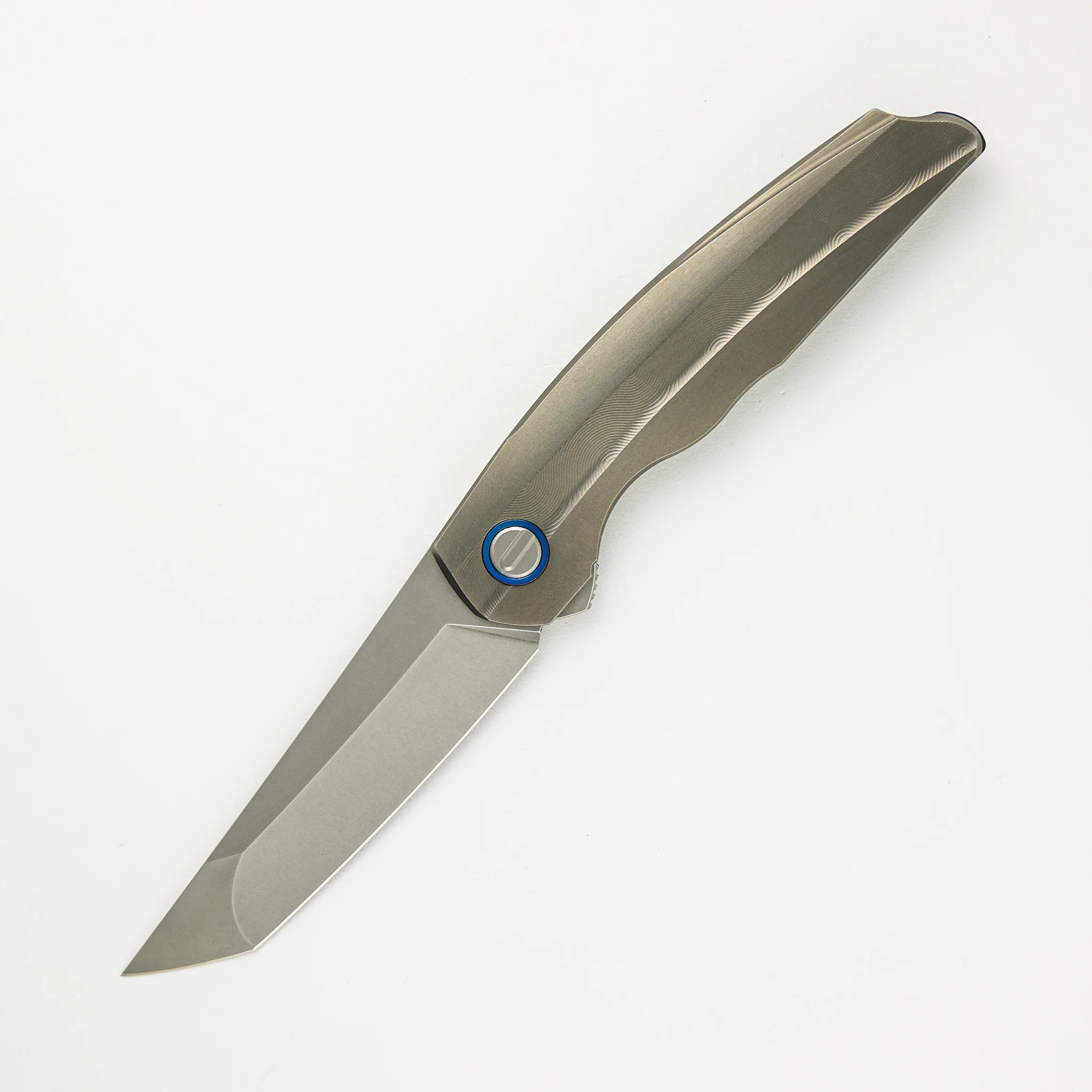 "Limited Edition" Russian Flipping Tanto - Titanium Handle - M390 Blade - RBS (Brad Southard Design)