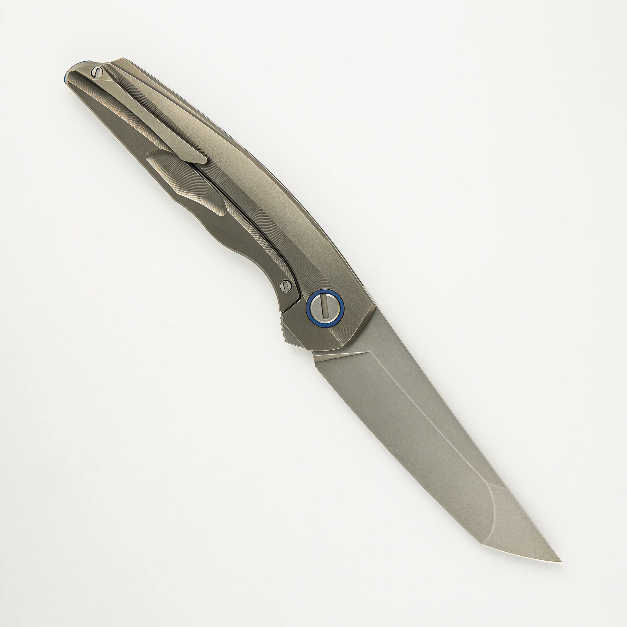 "Limited Edition" Russian Flipping Tanto - Titanium Handle - M390 Blade - RBS (Brad Southard Design) - Image 2