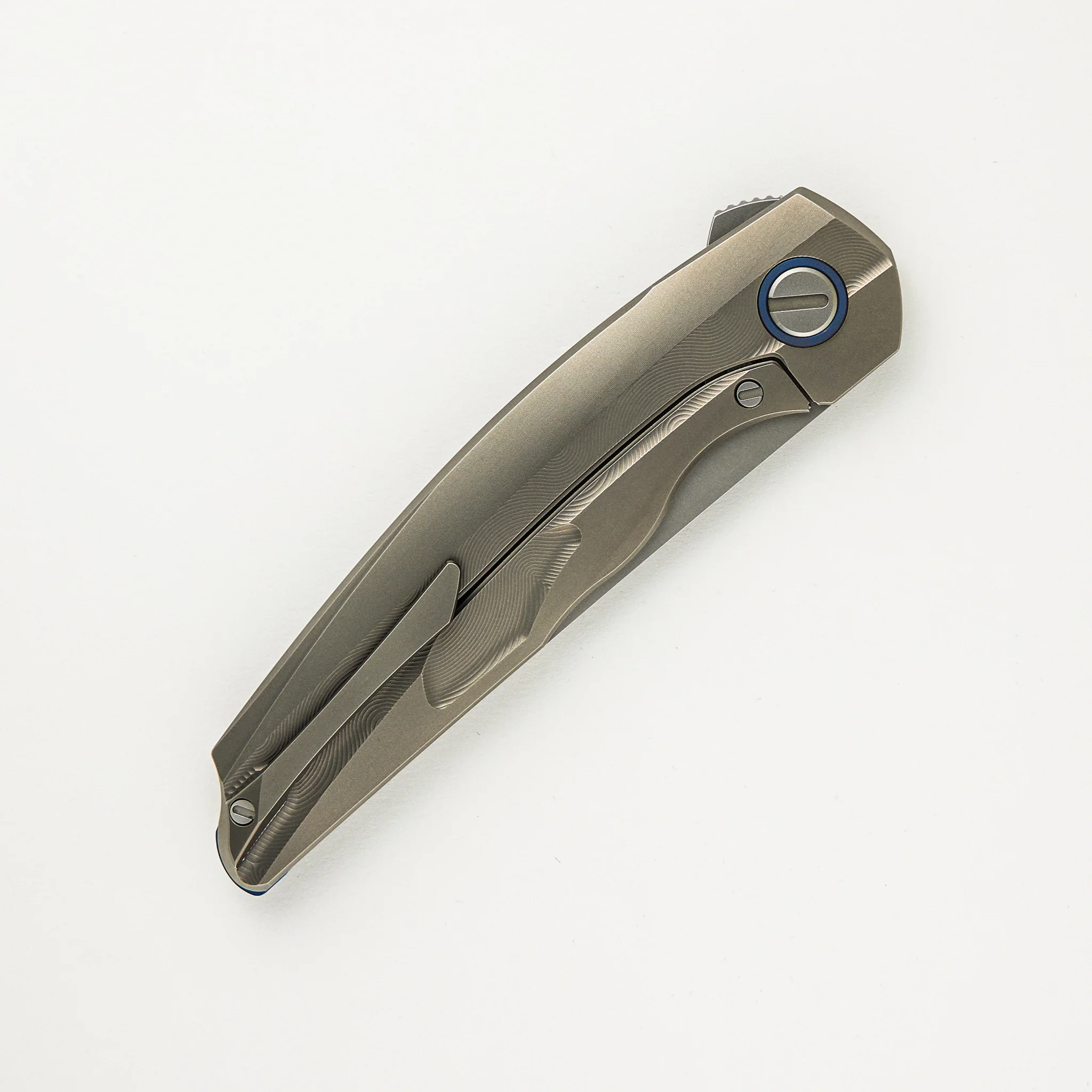 "Limited Edition" Russian Flipping Tanto - Titanium Handle - M390 Blade - RBS (Brad Southard Design) - Image 4