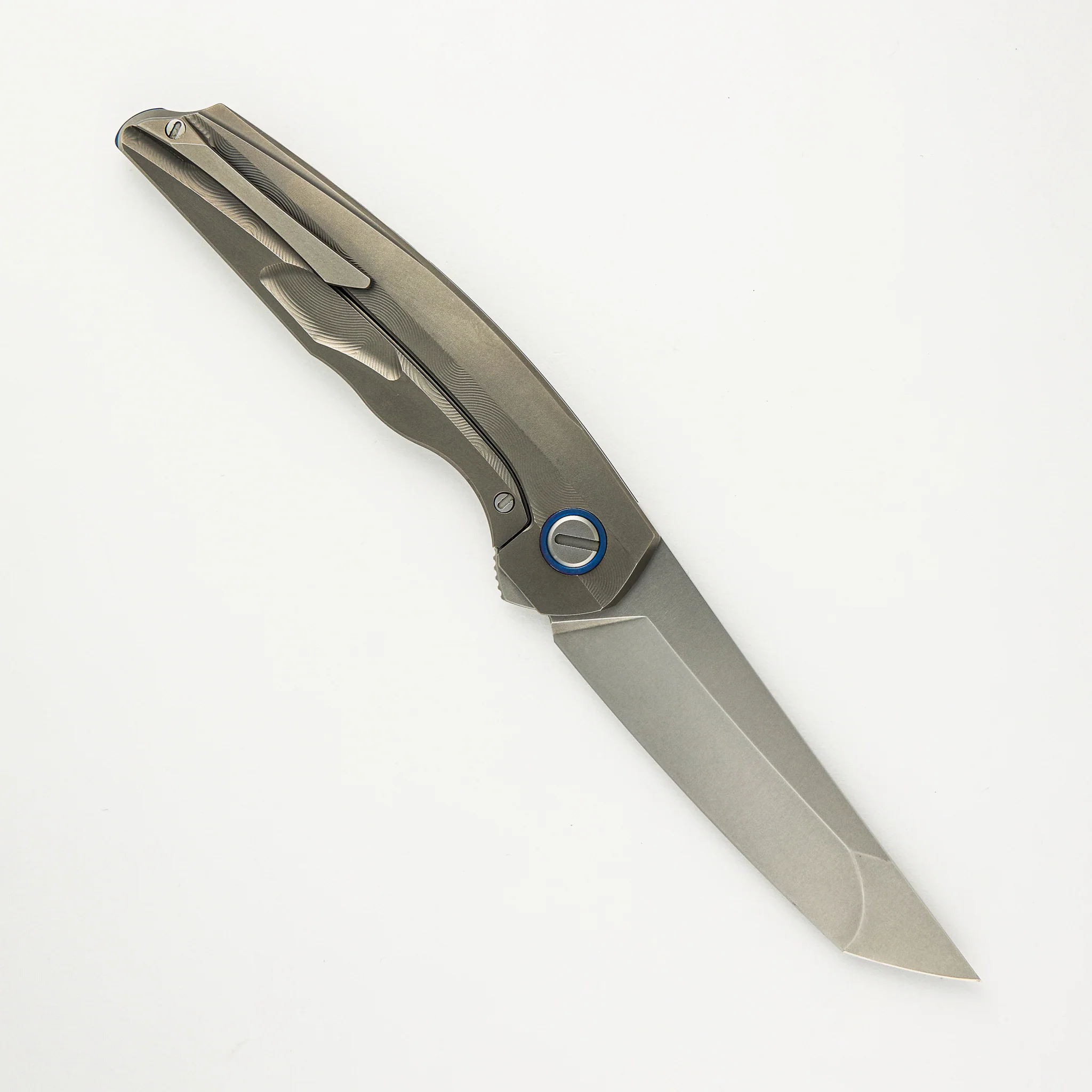 "Limited Edition" Russian Flipping Tanto - Titanium Handle - M390 Blade - RBS (Brad Southard Design) - Image 2