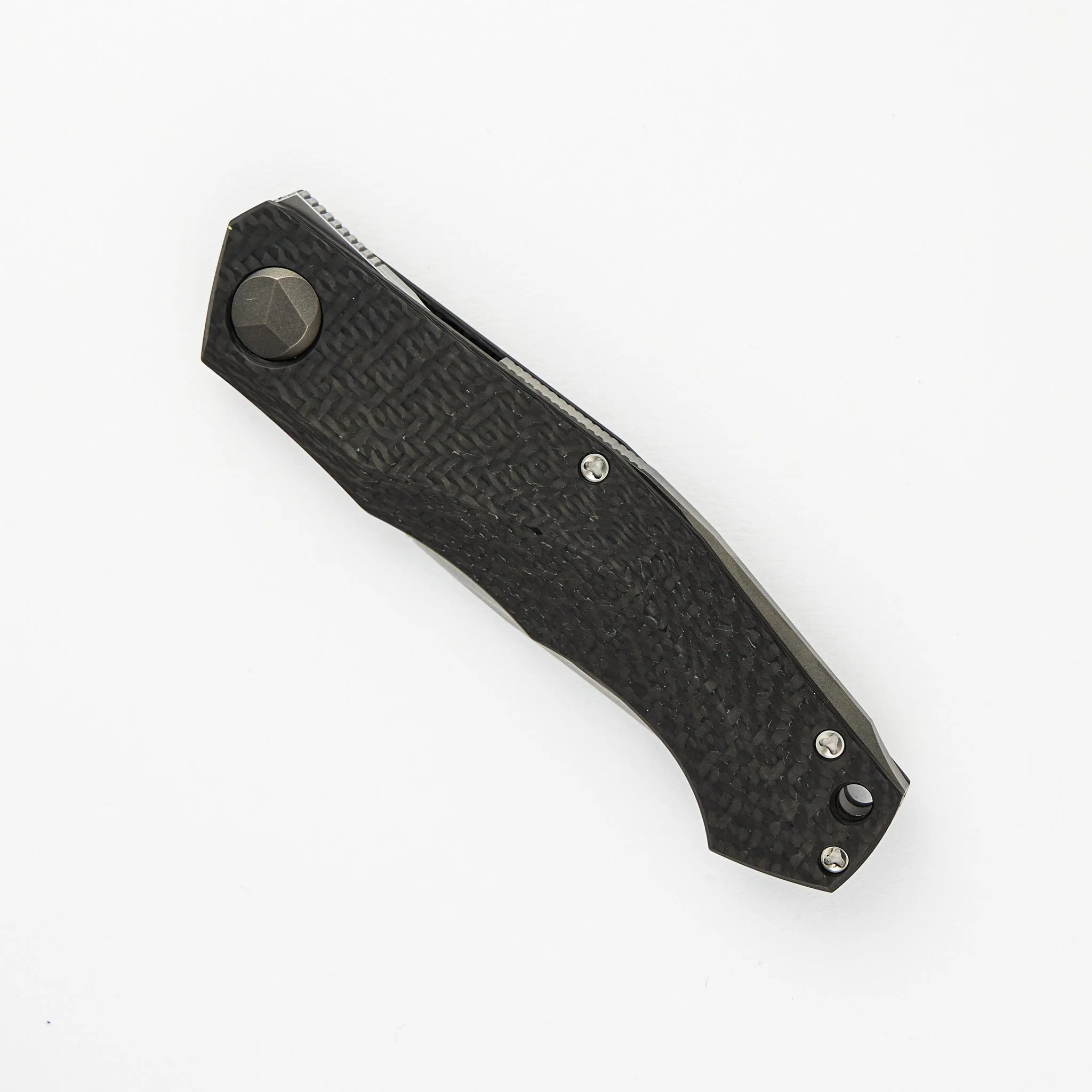 "Limited Edition" Pero - Carbon Fiber Handle - Vanax 37 Blade - MRBS (Dmitry Sinkevich Design) - Image 3
