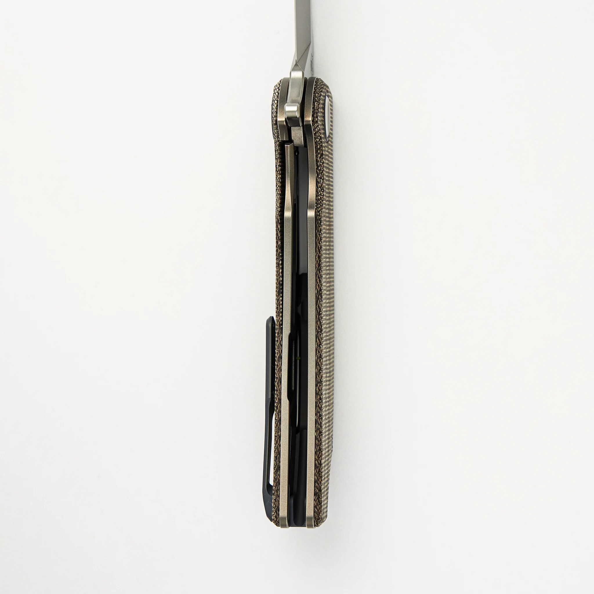 "Limited Edition" Soft Overkill - M398 Blade - Green Canvas Micarta Handle - RBS (RJ Martin Design) - Image 6