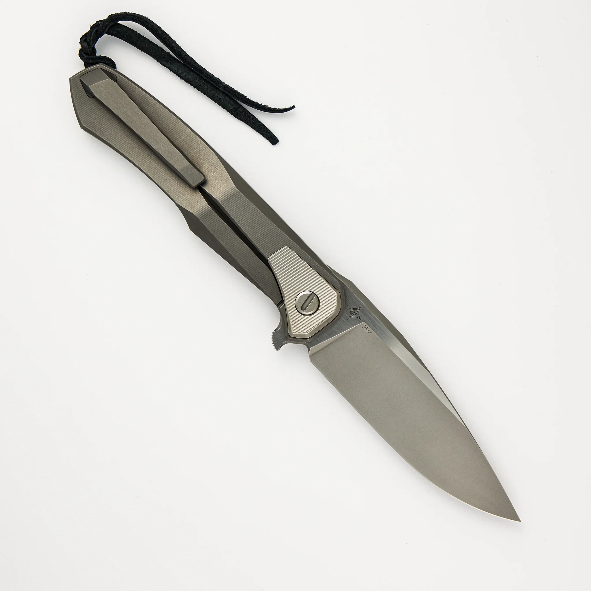 "Limited Edition" Russian Lochsa - S90V Blade - Integral Titanium Handle - Bushing System (Scott Cook Design) - Image 2
