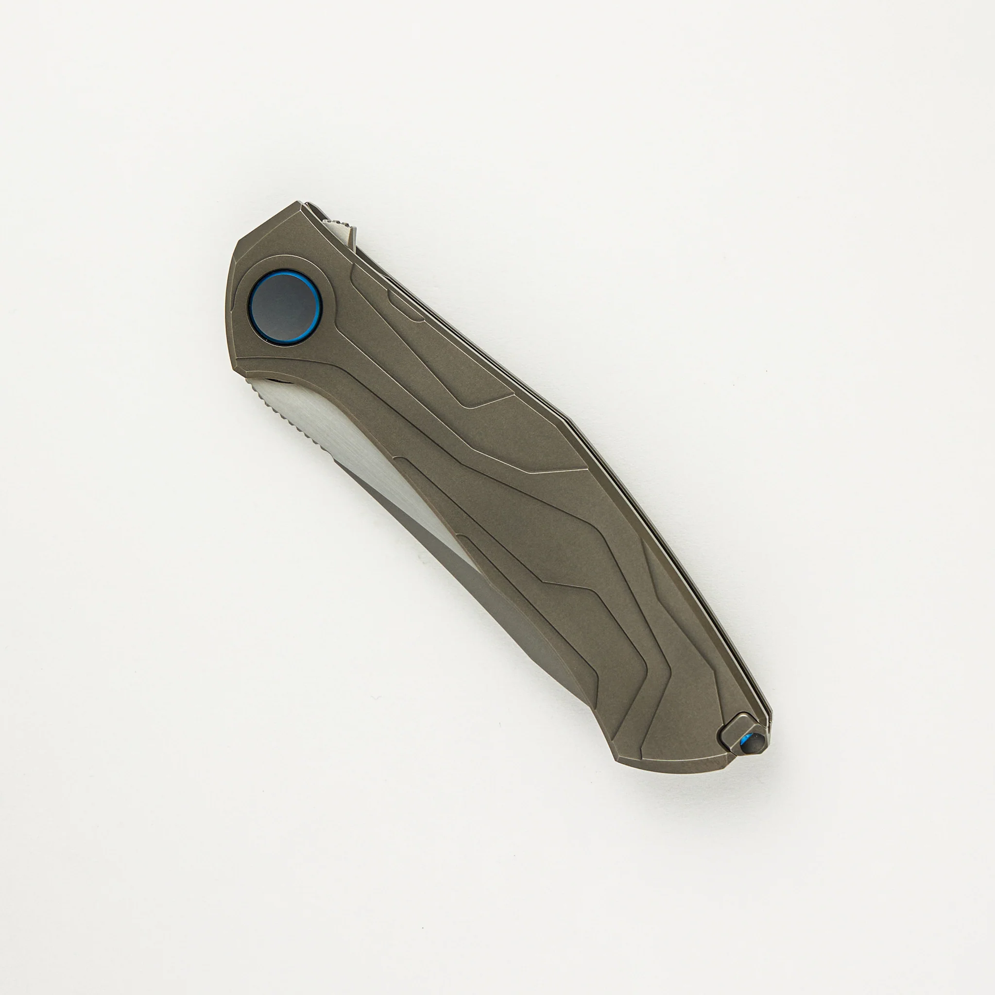 "Limited Edition" Kami Flipper - S110V Blade - Titanium Handle - MRBS (Sinkevich Design) - Image 3